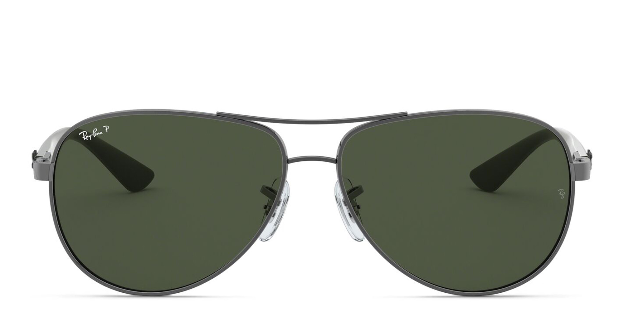 Ray-Ban Carbon Fibre Aviator Sunglasses in Gunmetal – Product Photo 1