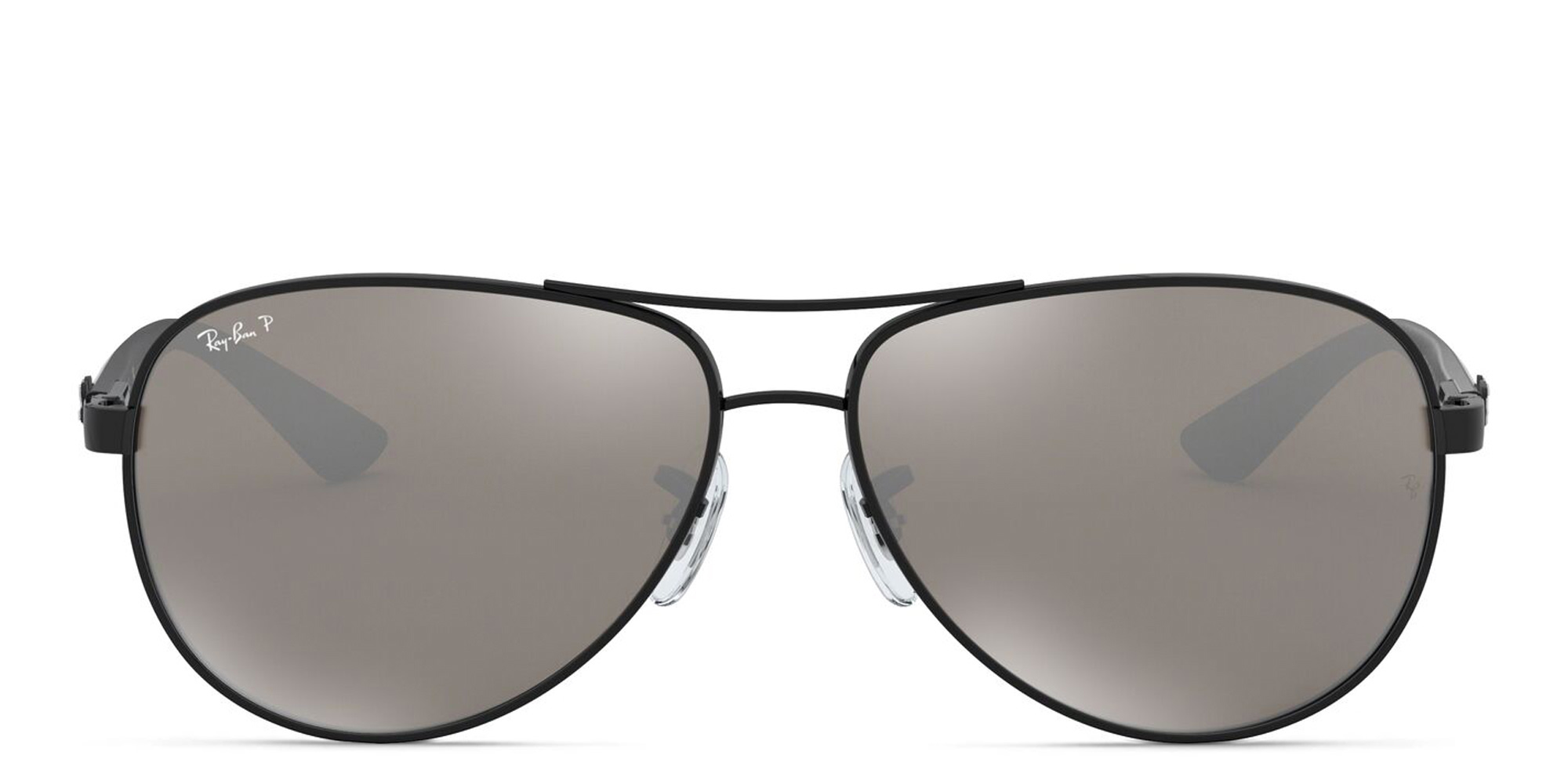 Ray-Ban Carbon Fibre Aviator Sunglasses in Black – Product Photo 1