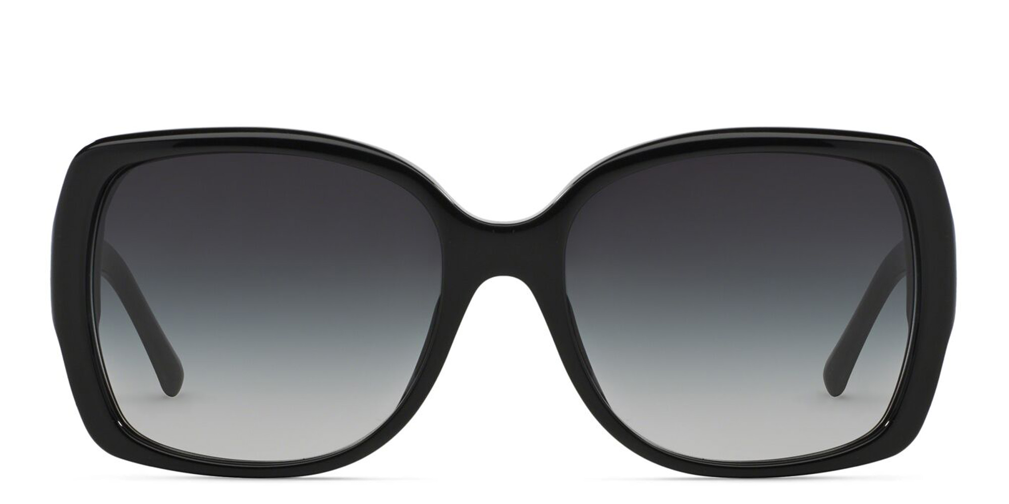 BURBERRY Unisex Square Sunglasses in Black – Product Photo 1