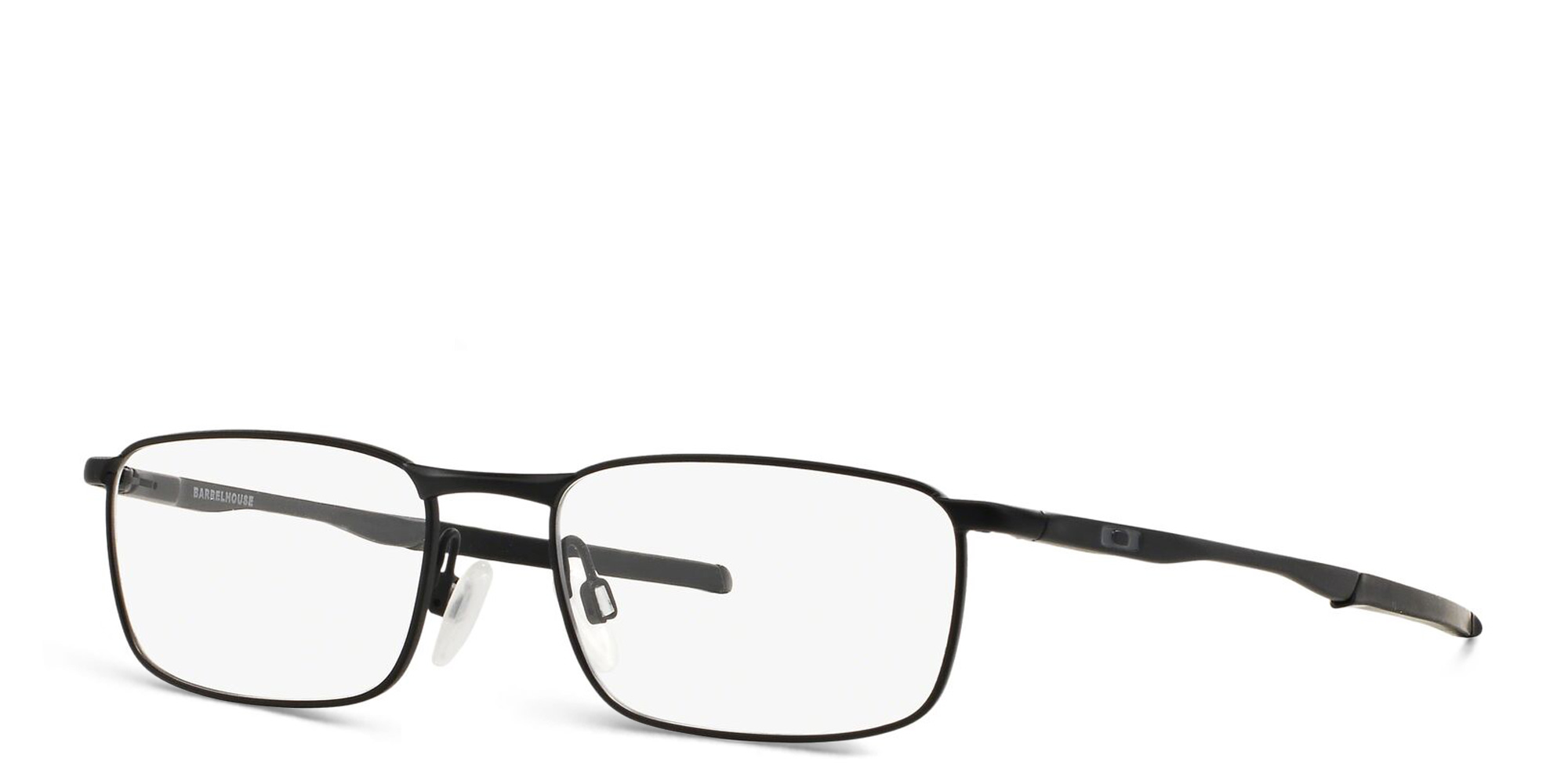 Oakley Barrelhouse™ Rectangle Eyeglasses in Matte Black – Product Photo 2