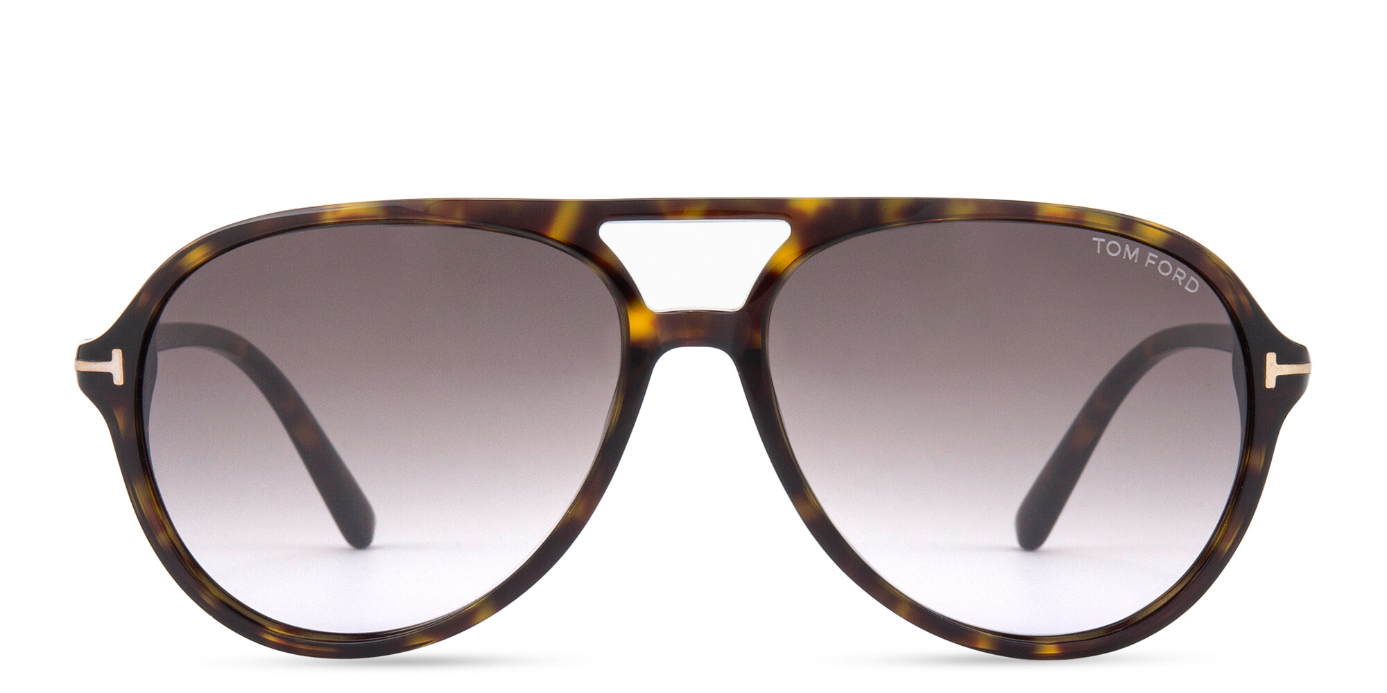 Shop TOM FORD Jared Pilot Sunglasses in Havana online.