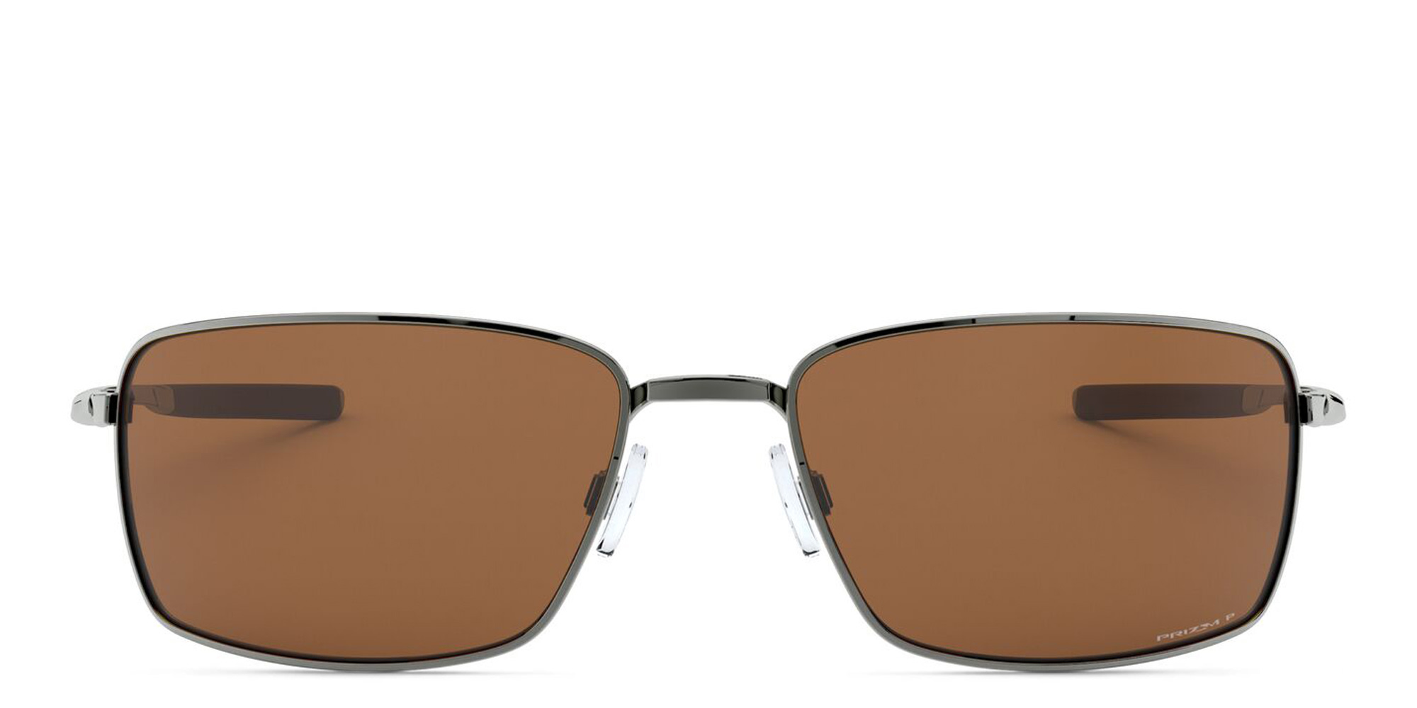 Oakley Square Wire™ Rectangle Sunglasses in Silver – Product Photo 1