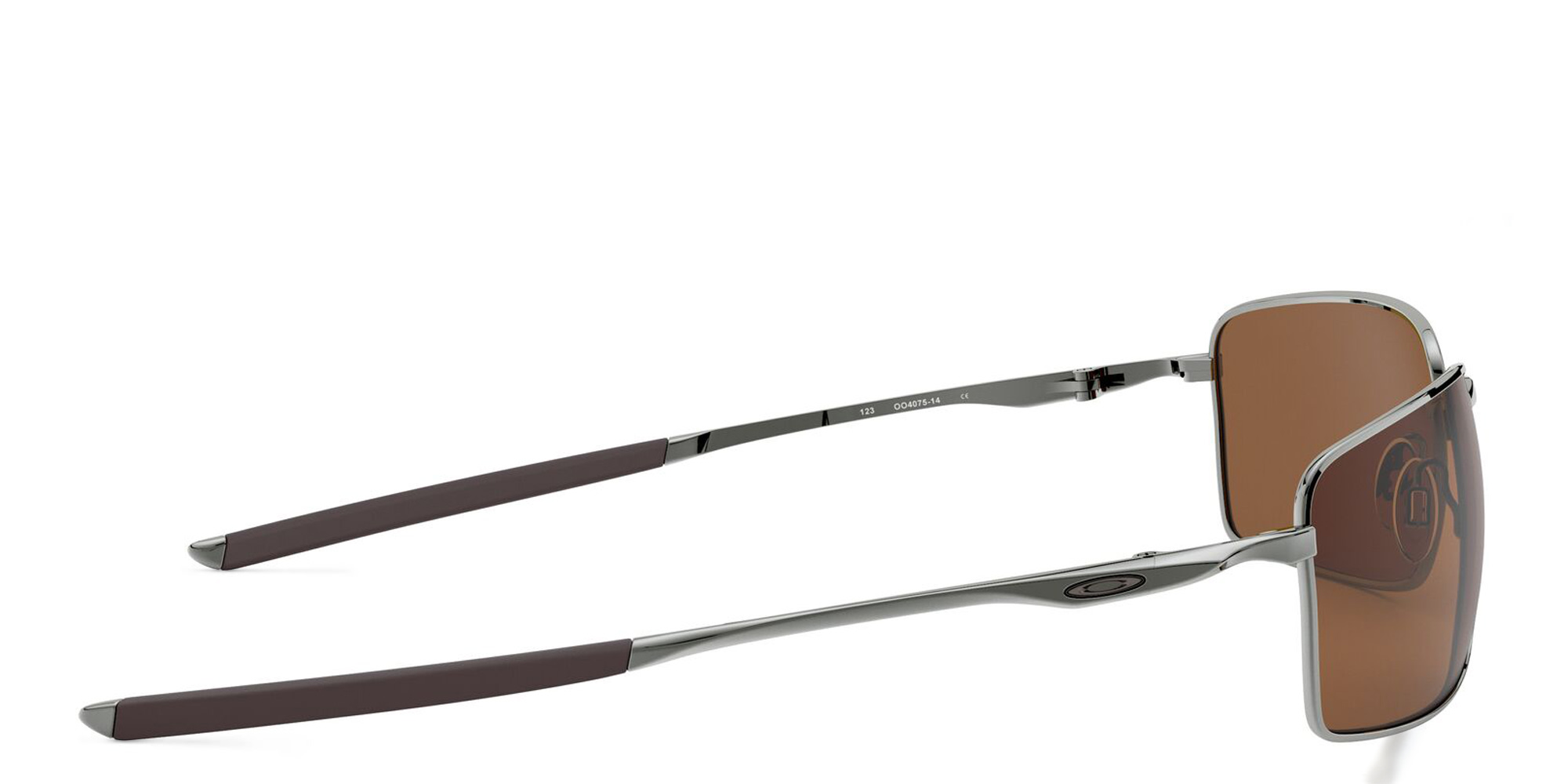 Oakley Square Wire™ Rectangle Sunglasses in Silver – Product Photo 3