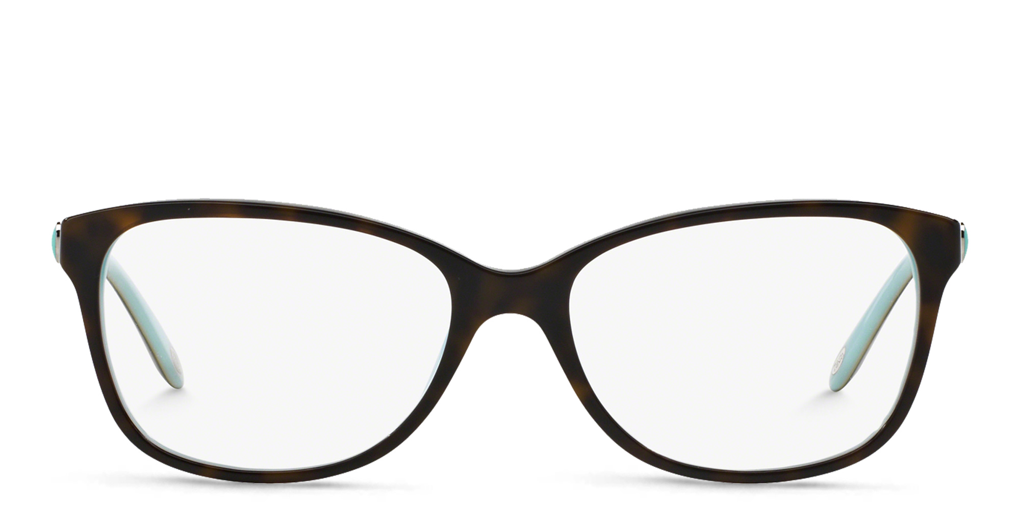 TIFFANY Square Eyeglasses in Havana – Product Photo 1