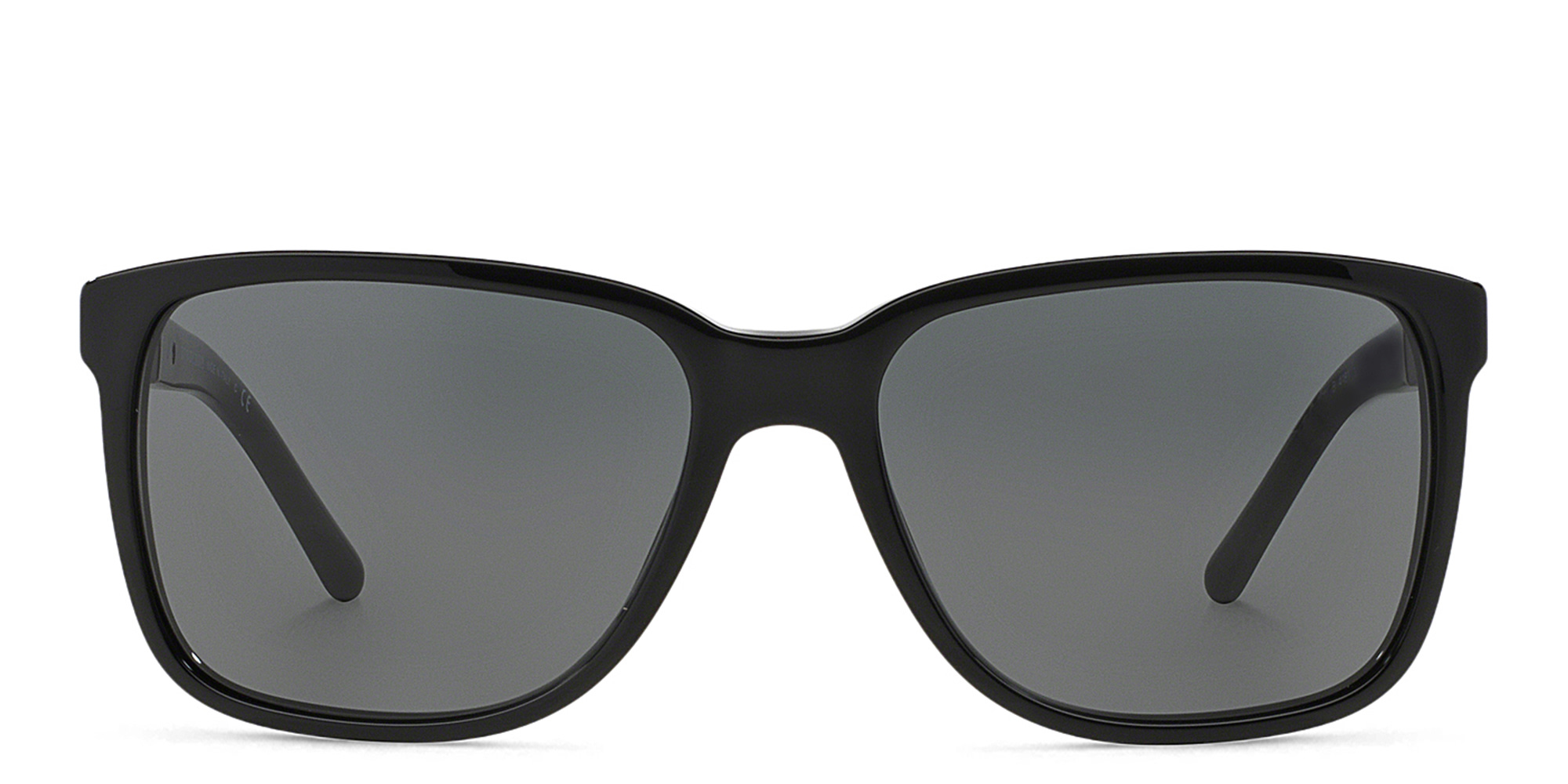 BURBERRY Unisex Square Sunglasses in Black – Product Photo 1
