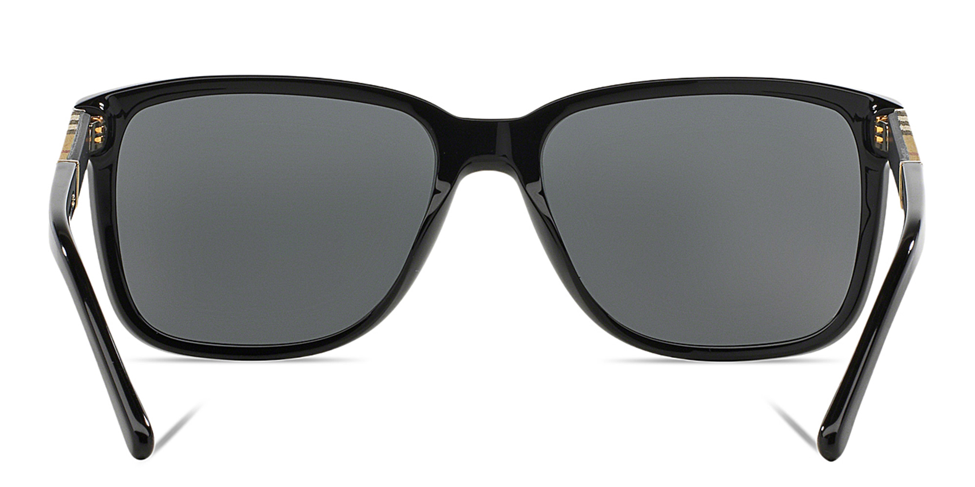BURBERRY Unisex Square Sunglasses in Black – Product Photo 4