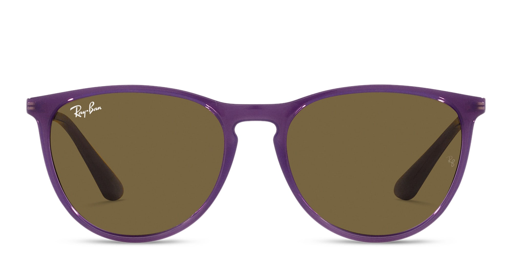 Shop Ray-Ban Junior Kids Panthos Sunglasses in Opal Violet online.