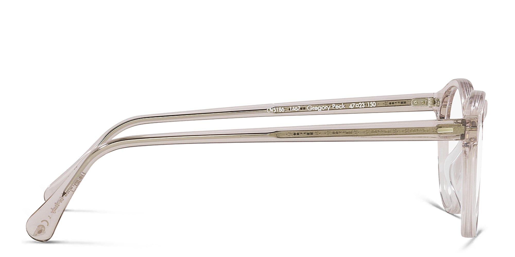 Shop OLIVER PEOPLES Unisex Panthos Eyeglasses in Dune online.