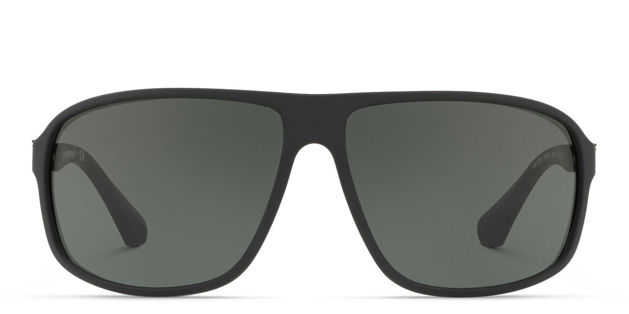 تسوق نظارة شمسية مربعة امبوريو أرماني بلون Matte Black أونلاين.
