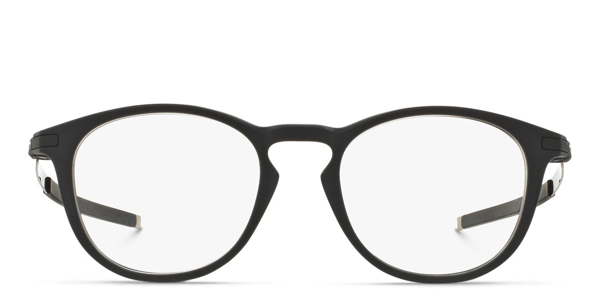 Shop Oakley Pitchman™ R Round Eyeglasses in Satin Black online.