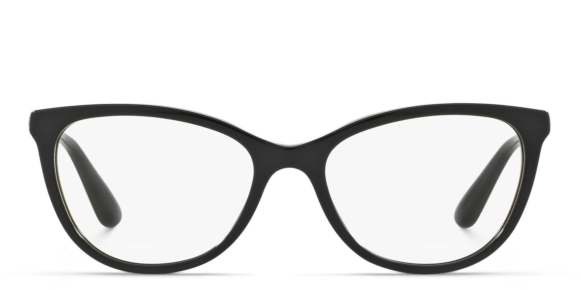 Shop Dolce & Gabbana Cat Eye Eyeglasses in Black online.