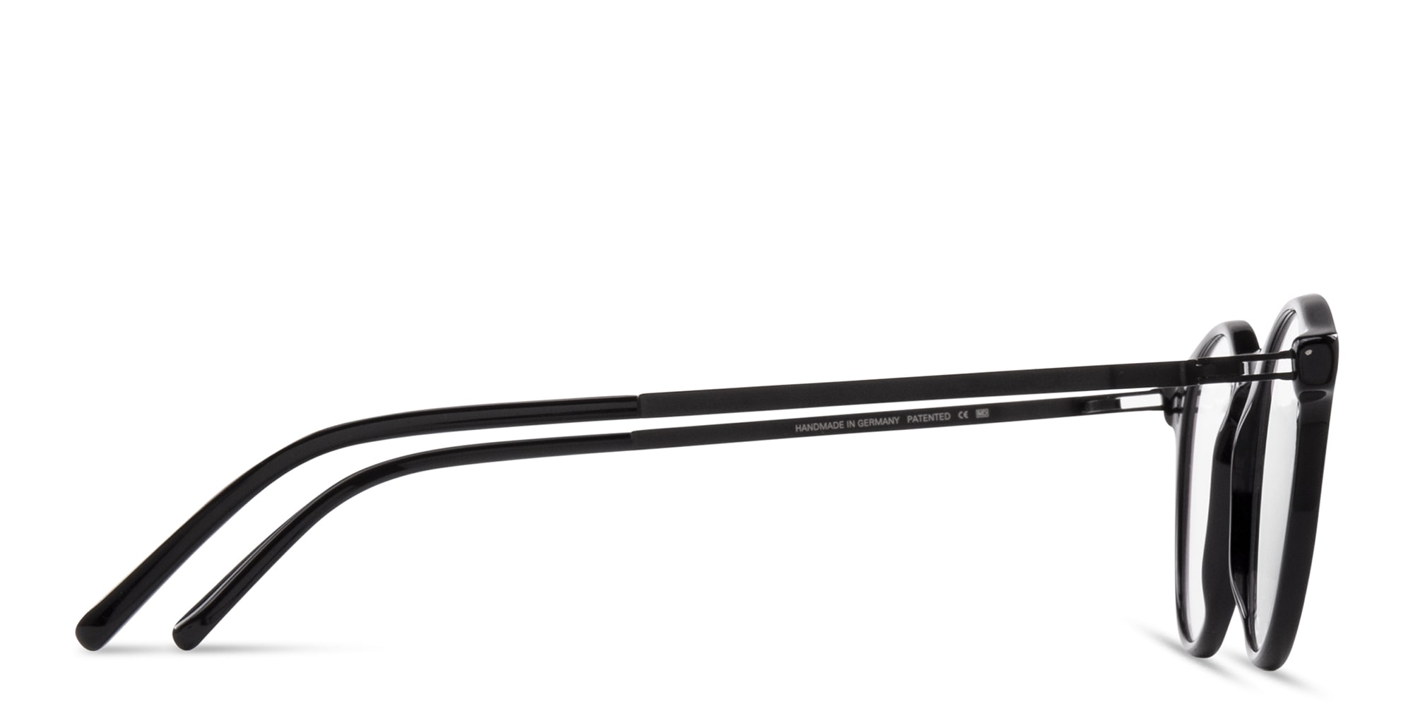Shop MYKITA Round Eyeglasses in Black online.