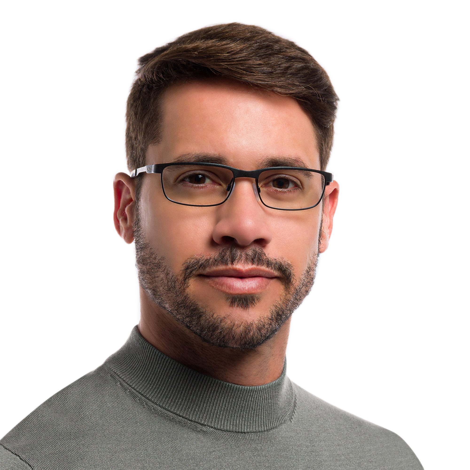 Shop Oakley Steel Plate™ Rectangle Eyeglasses in Powder Coal online.