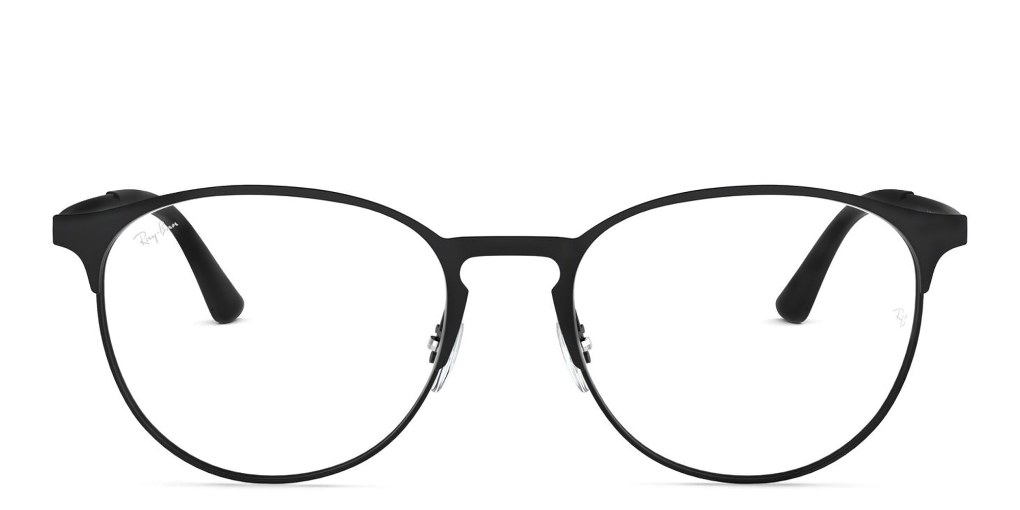 Shop Ray-Ban Unisex Panthos Eyeglasses in Black online.