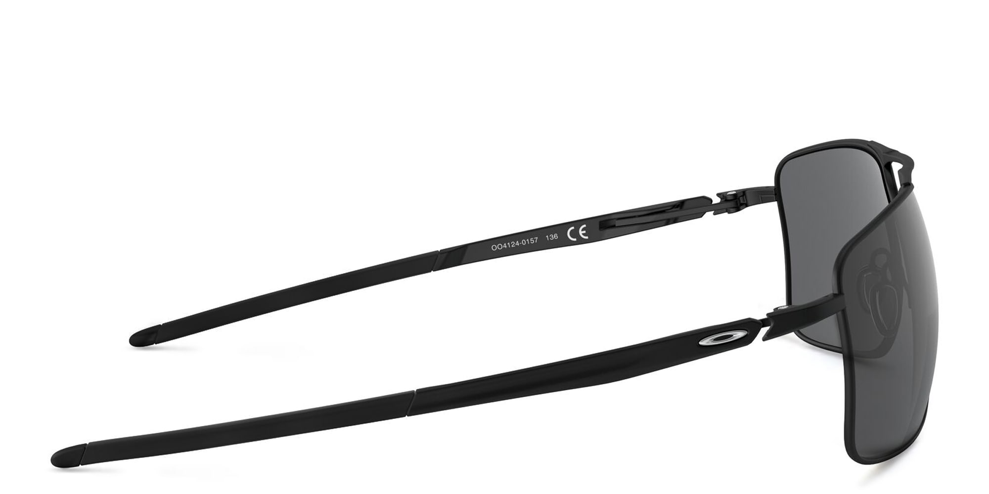 Shop Oakley Gauge 8 Aviator Sunglasses in Matte Black online.