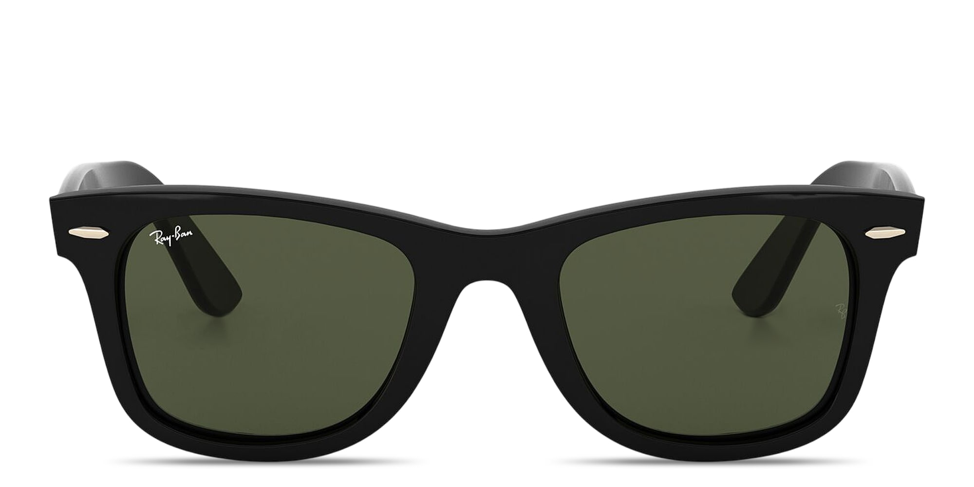 Shop Ray-Ban Wayfarer Ease Unisex Square Sunglasses in Black online.
