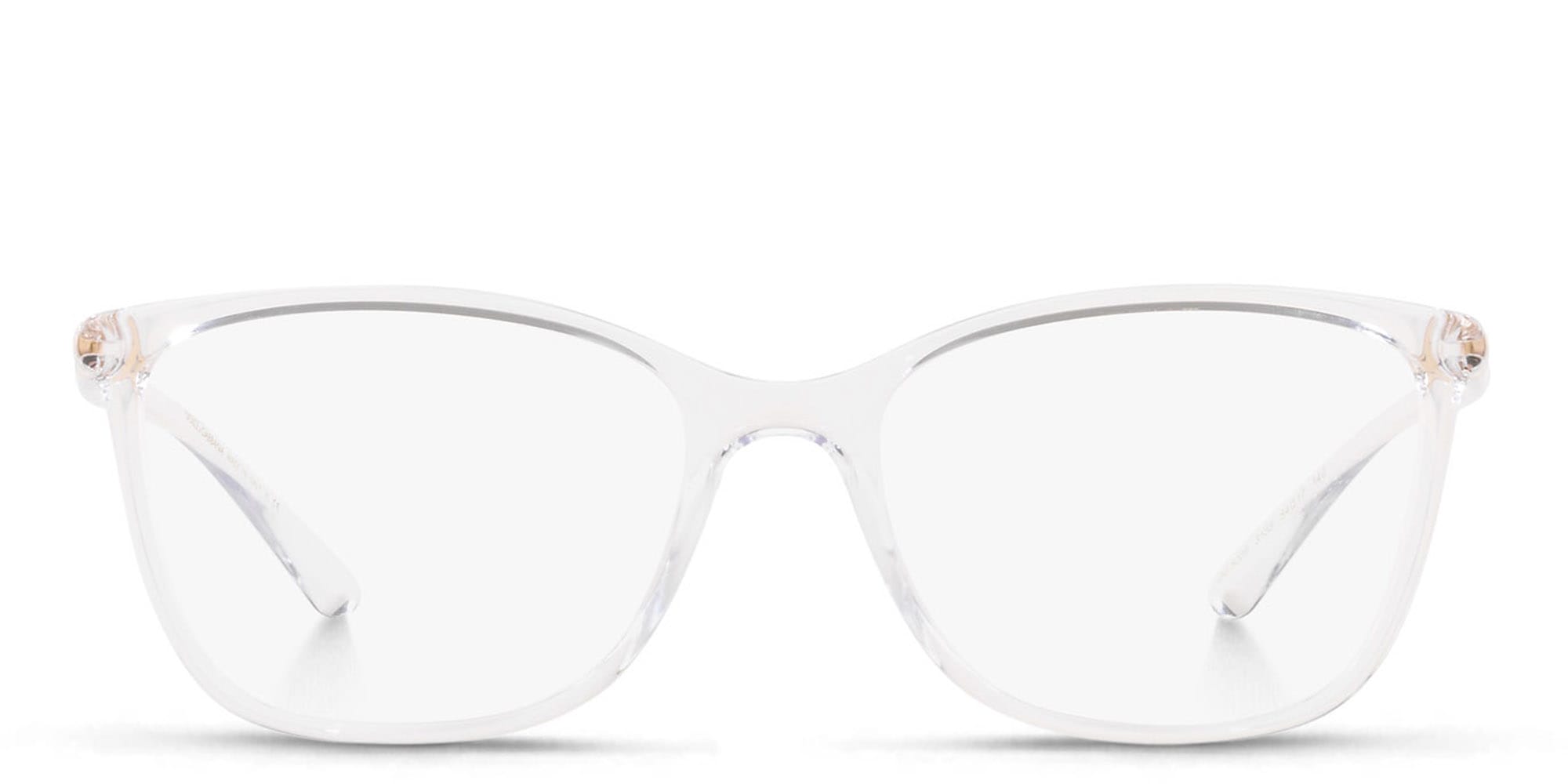 Shop Dolce & Gabbana Rectangle Eyeglasses in Clear online.