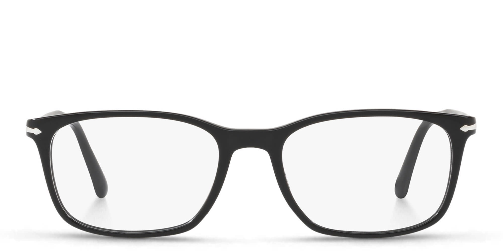 تسوق نظارات طبية مربّعة بيرسول بلون أسود أونلاين.
