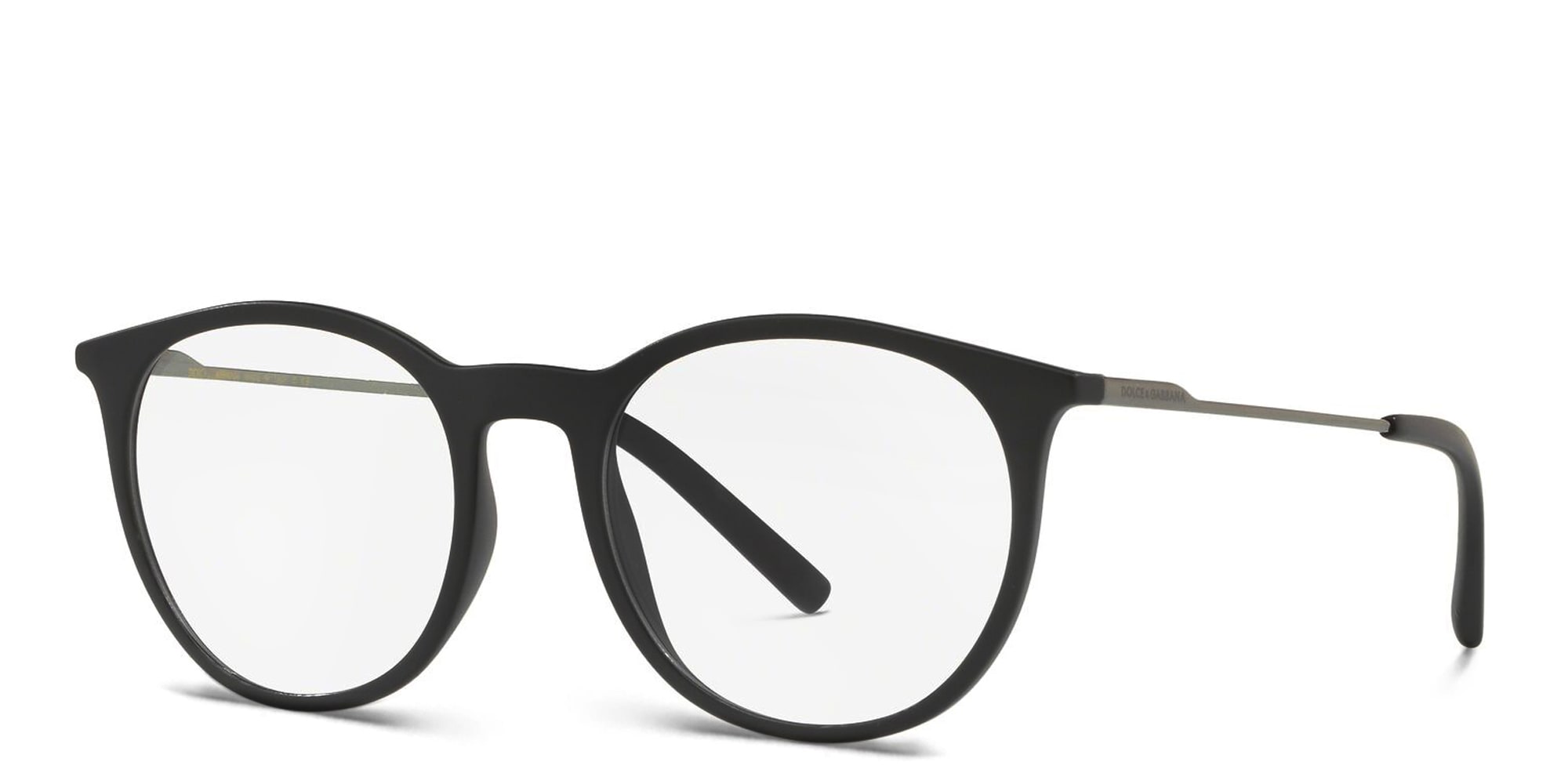 تسوق نظارة طبية بانتوس دولتشي آند غابانا بلون Matte Black أونلاين.