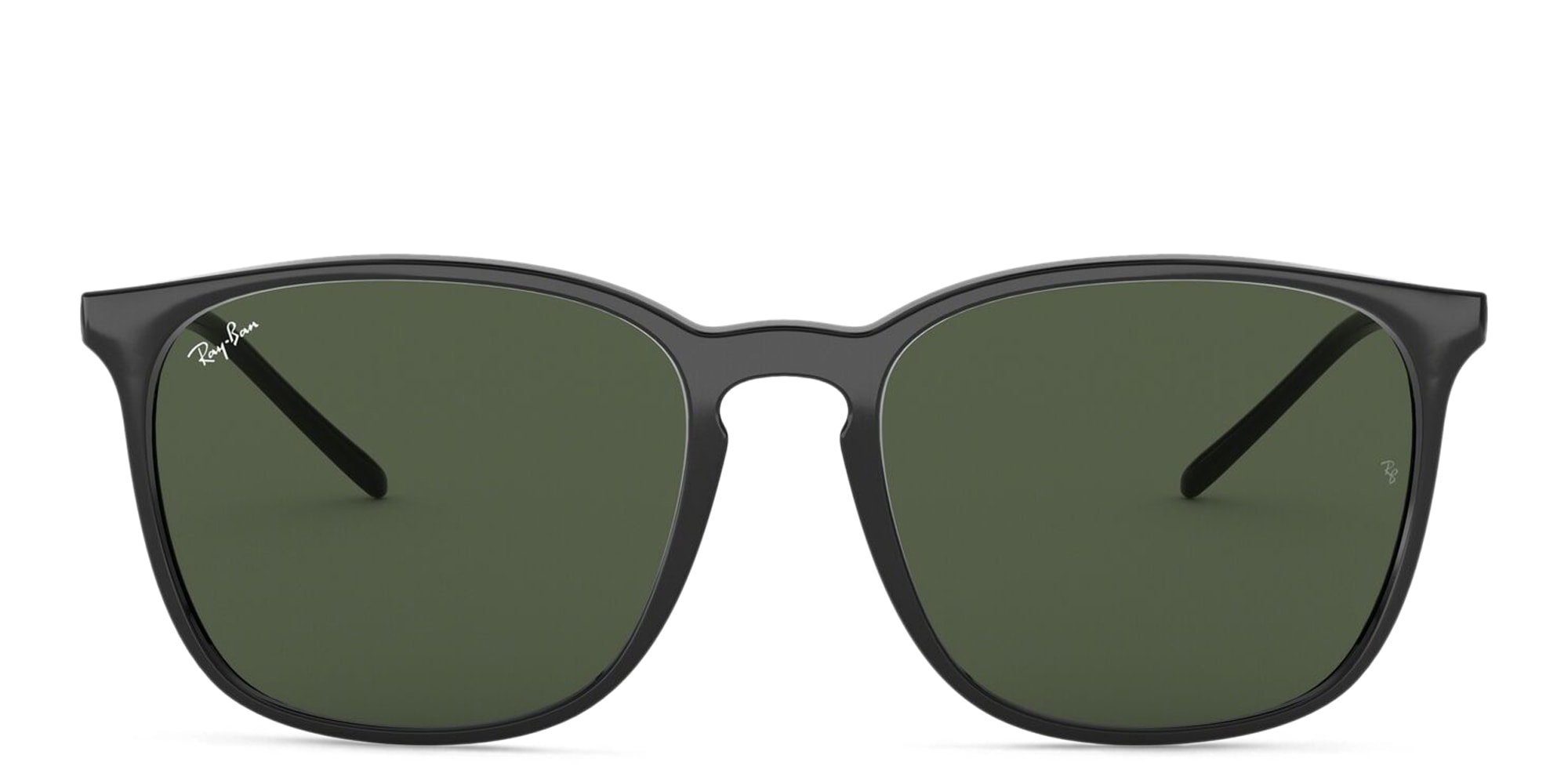 Shop Ray-Ban Unisex Square Sunglasses in Black online.