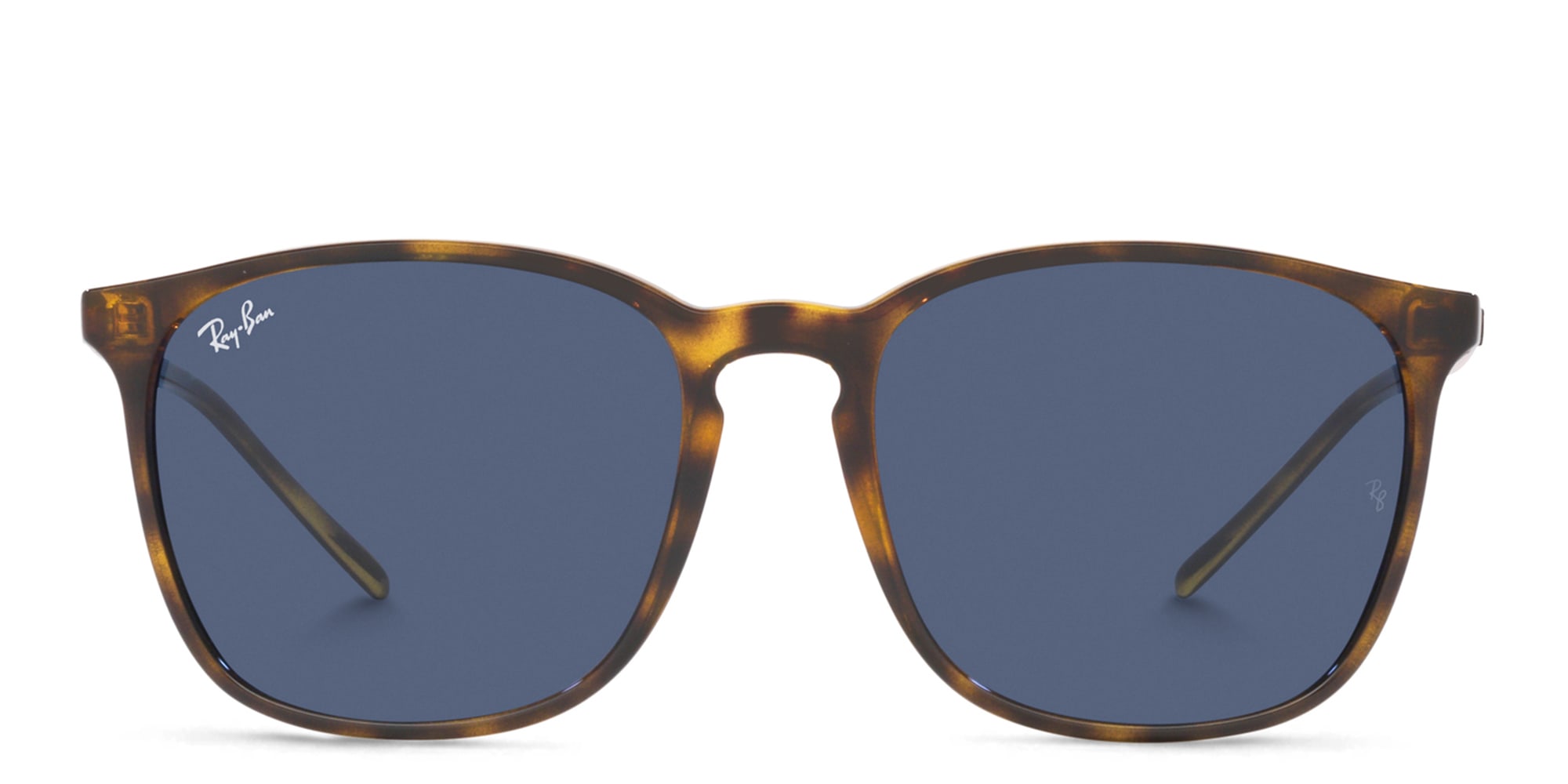 Shop Ray-Ban Unisex Square Sunglasses in Havana online.