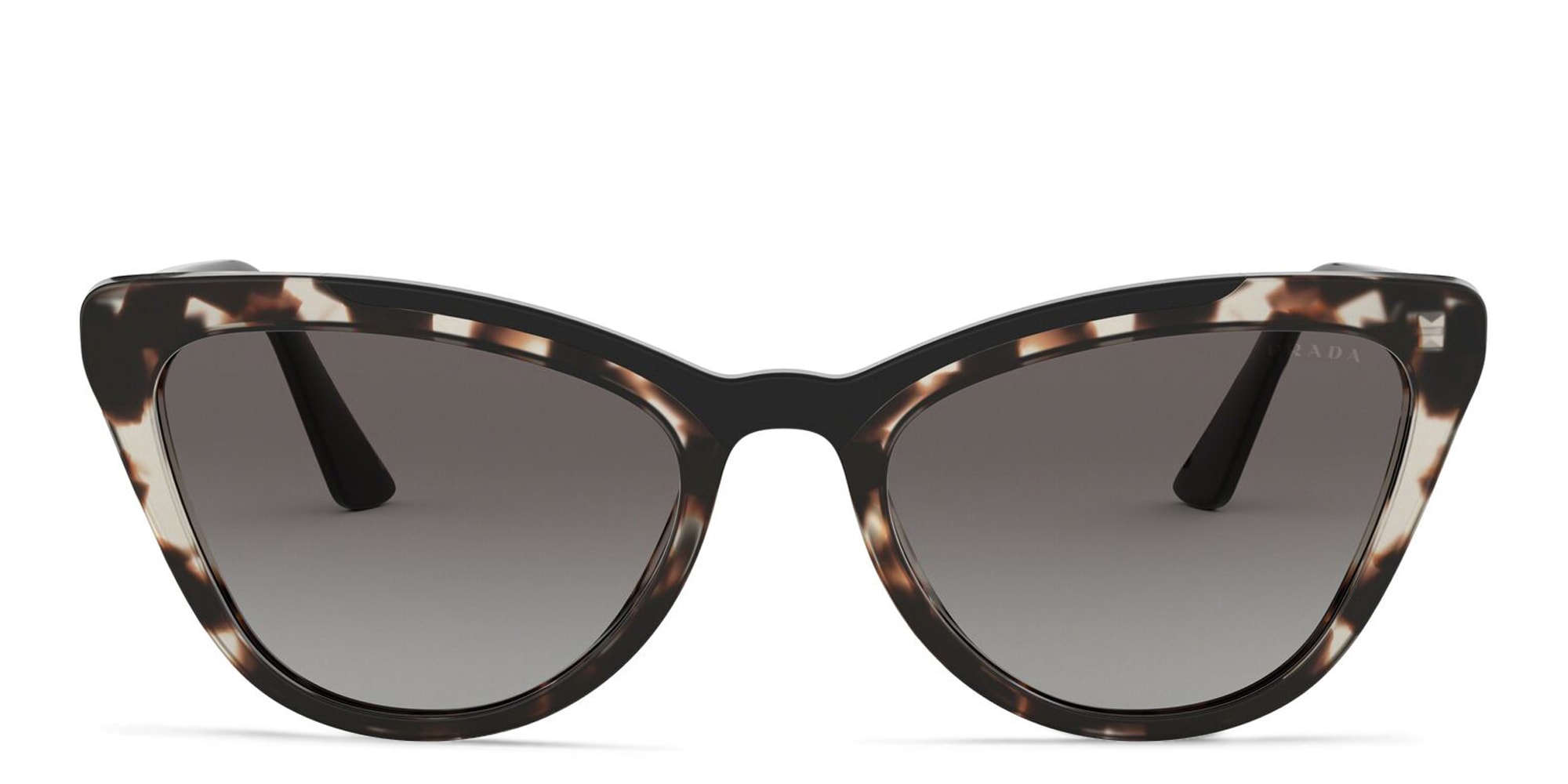 Shop PRADA Cat Eye Sunglasses in Brown online.