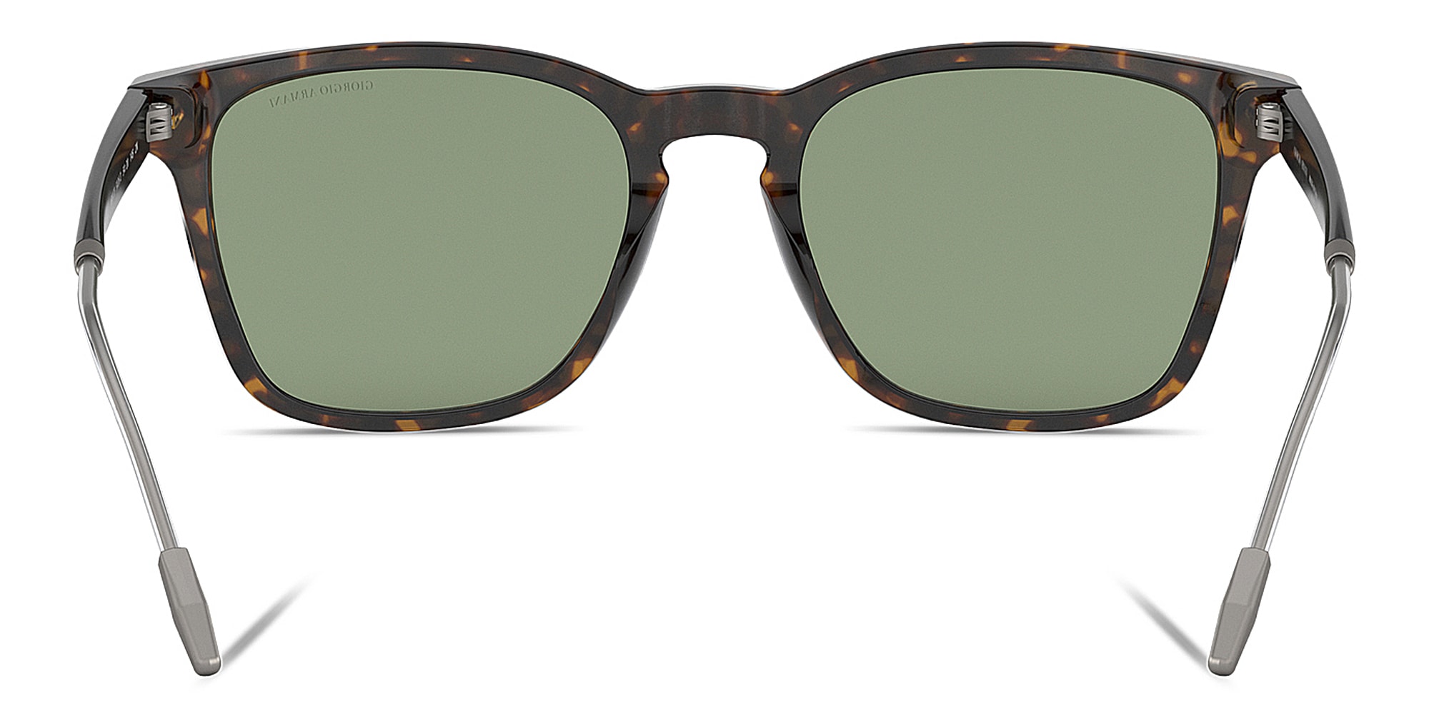 Shop GIORGIO ARMANI Square Sunglasses in Havana online.