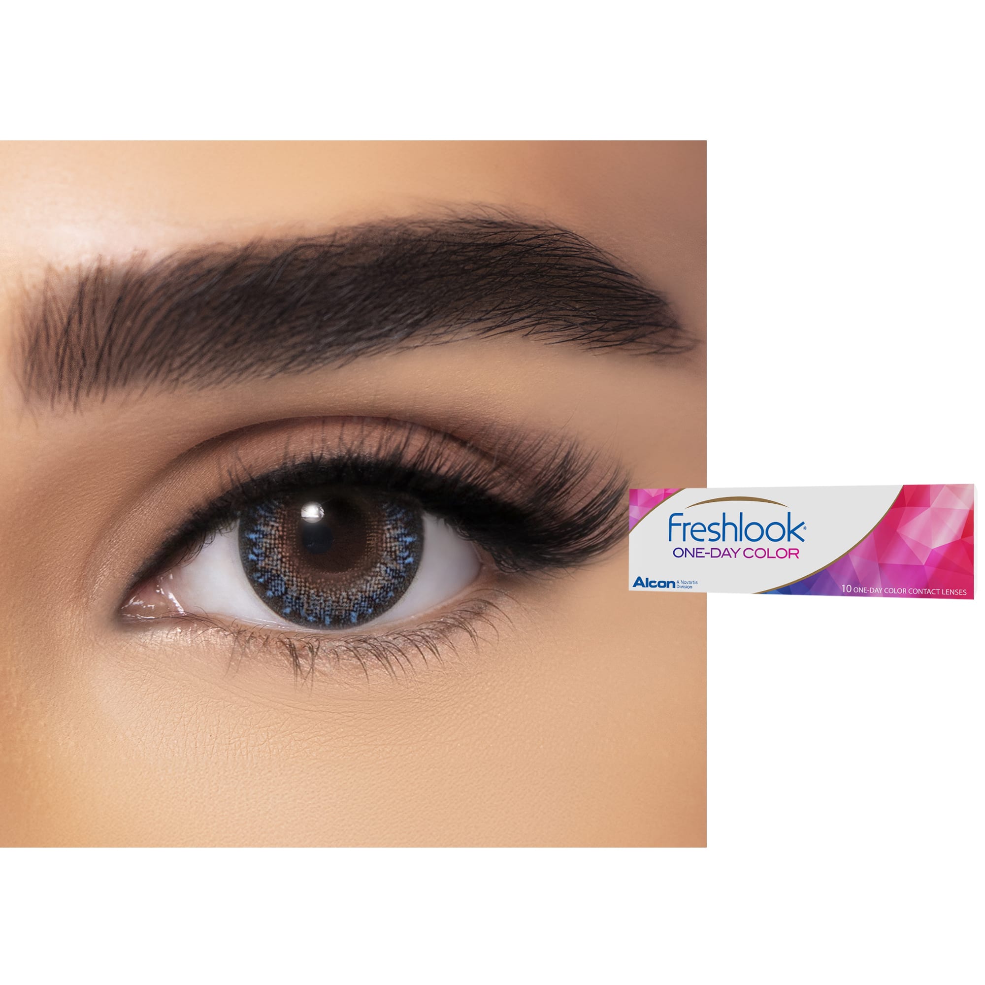 Shop Freshlook ONE-DAY COLOR Contact Lenses - Mystic Blue online.