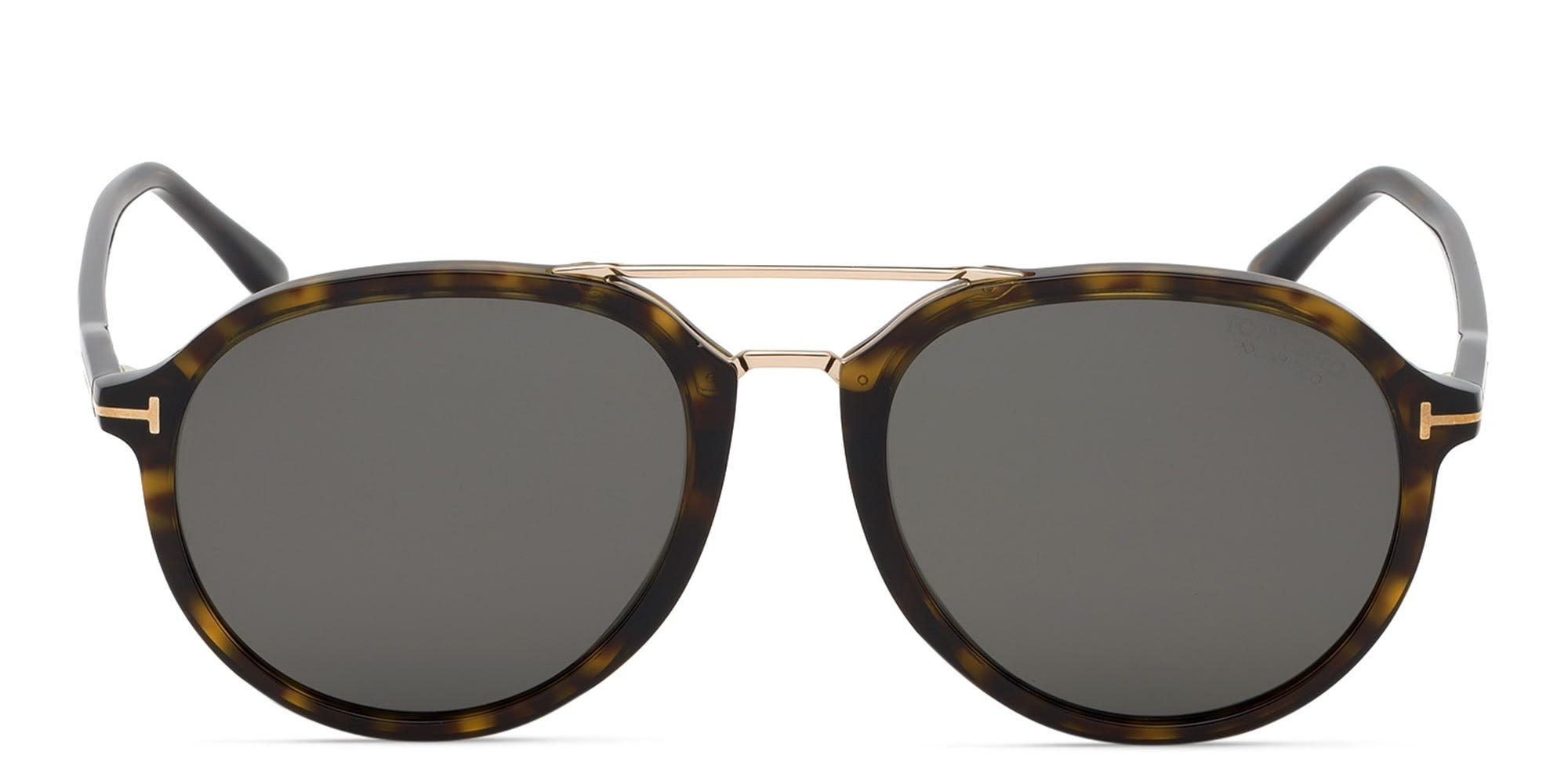 Shop TOM FORD Aviator Sunglasses in Dark Havana online.