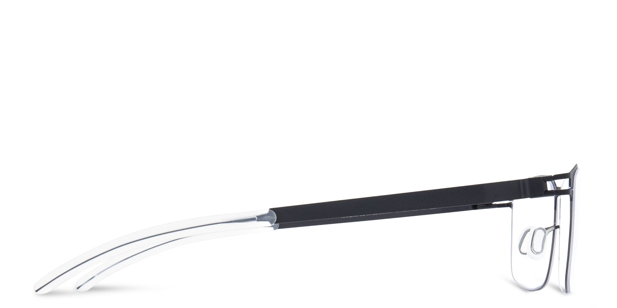 Shop MYKITA Gerhard Square Eyeglasses in Black online.