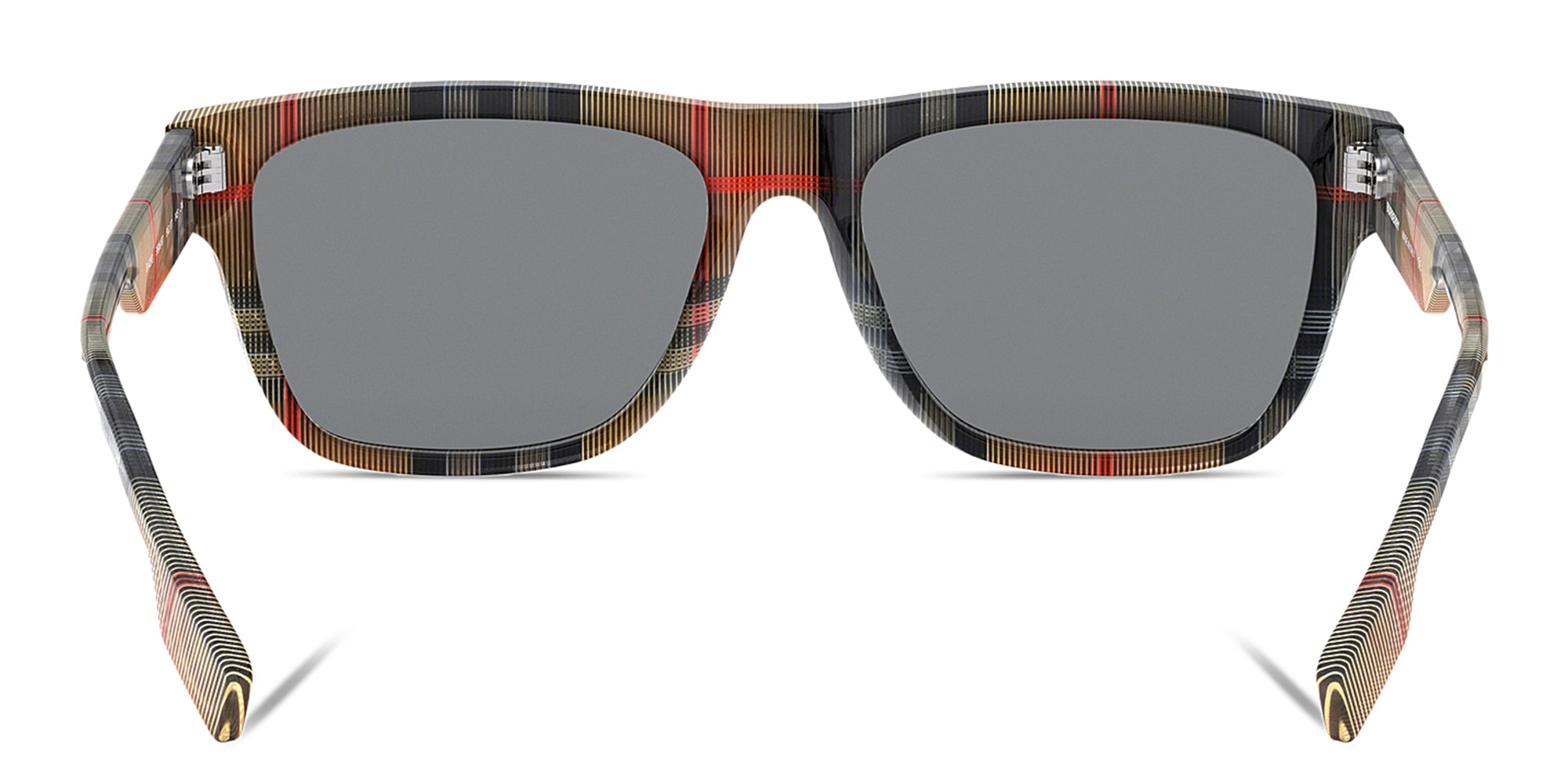 Shop BURBERRY Square Sunglasses in Black online.