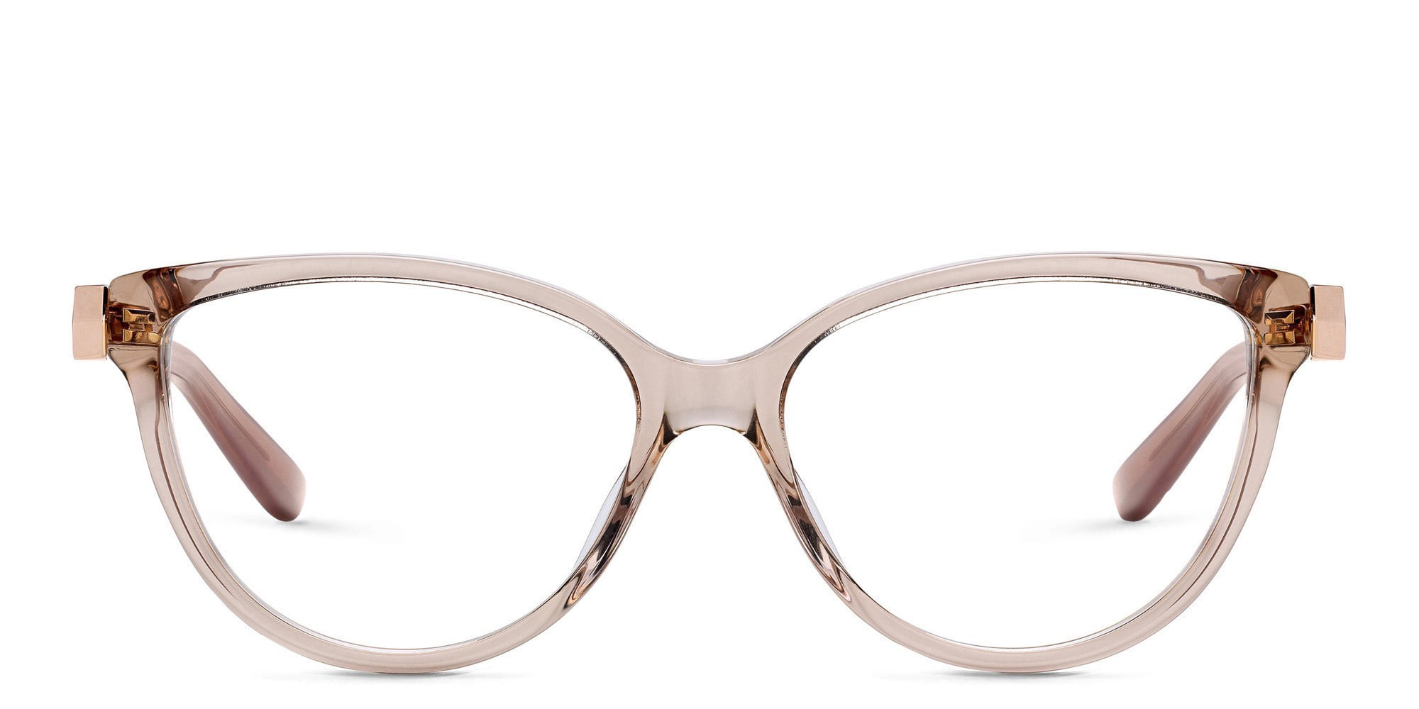Shop JIMMY CHOO Cat Eye Eyeglasses in Nude online.