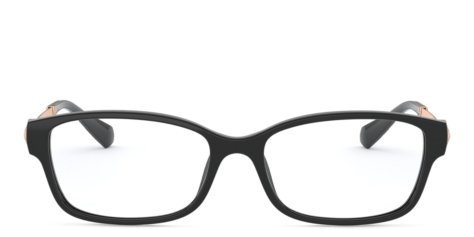 تسوق نظارة طبية مستطيلة بولغري بلون Black أونلاين.