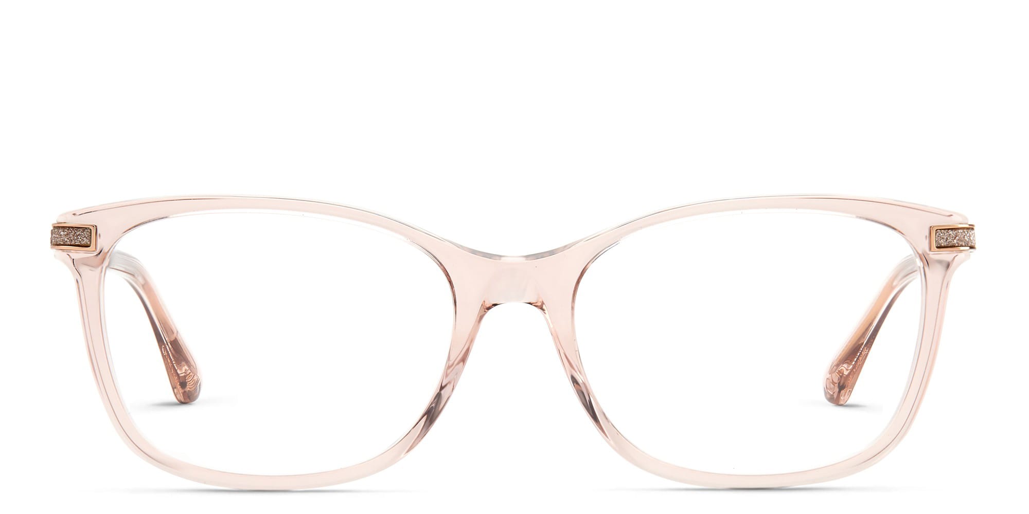 Shop JIMMY CHOO Square Eyeglasses in Flashy online.