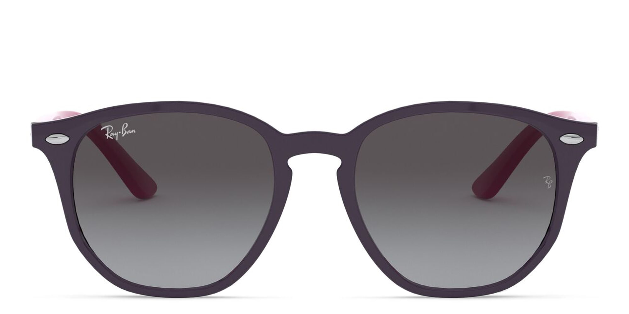 Shop Ray-Ban Junior Kids Irregular Sunglasses in Violet online.