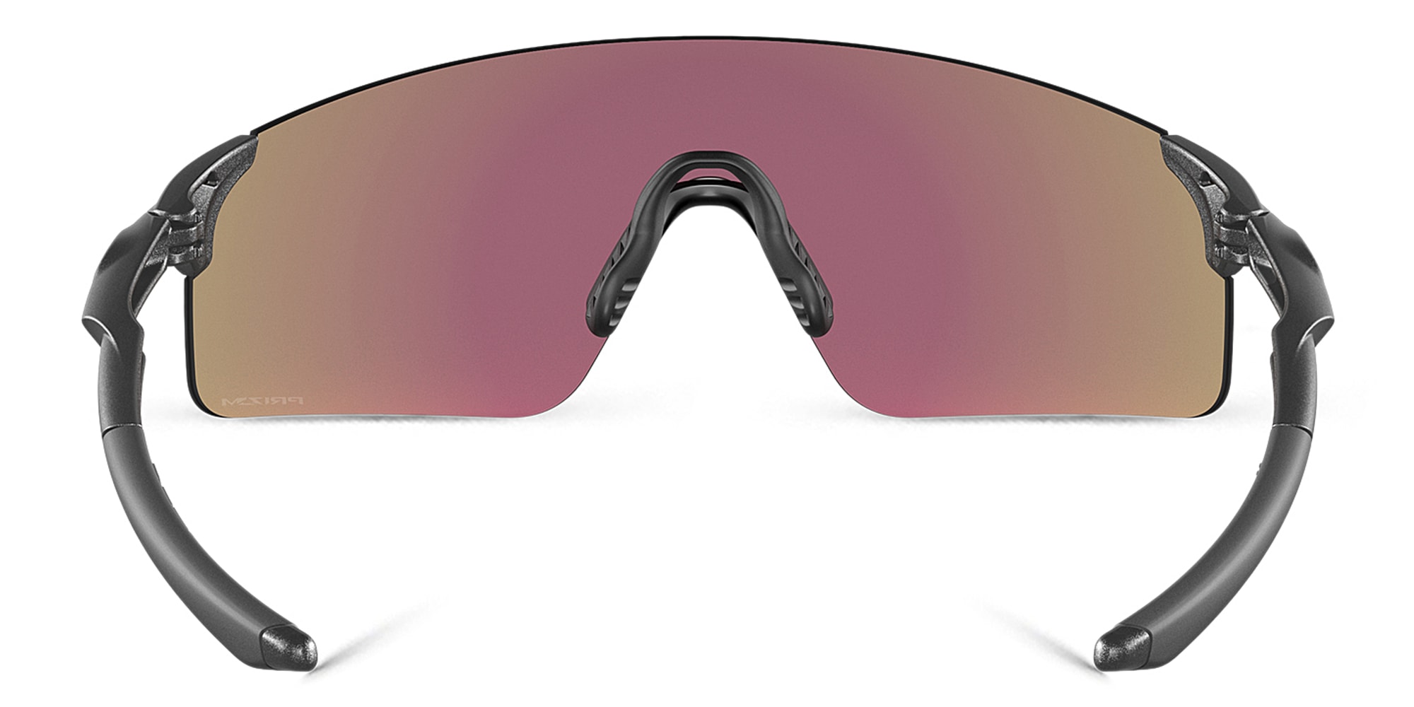 Shop Oakley Evzero Blades Rimless Rectangle Sunglasses in Blue online.
