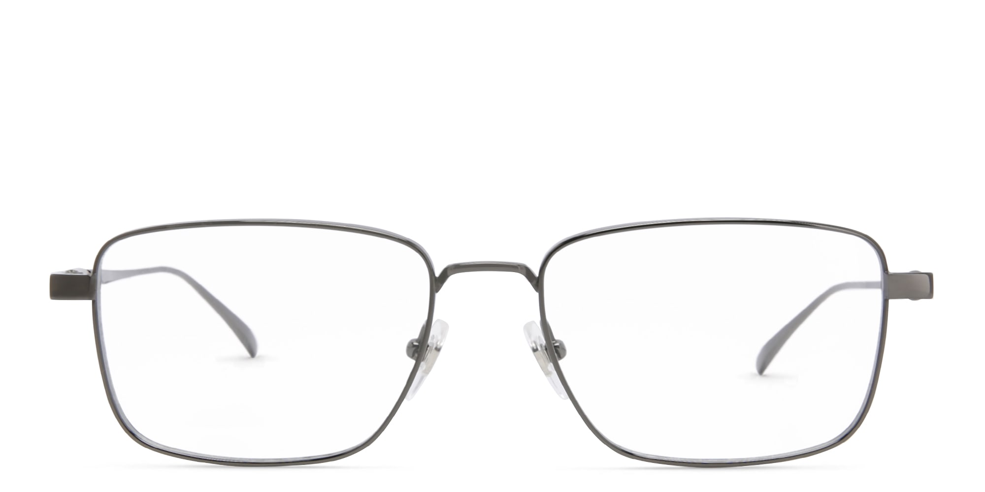 Shop EYE'M Rectangle Eyeglasses in Gunmetal online.