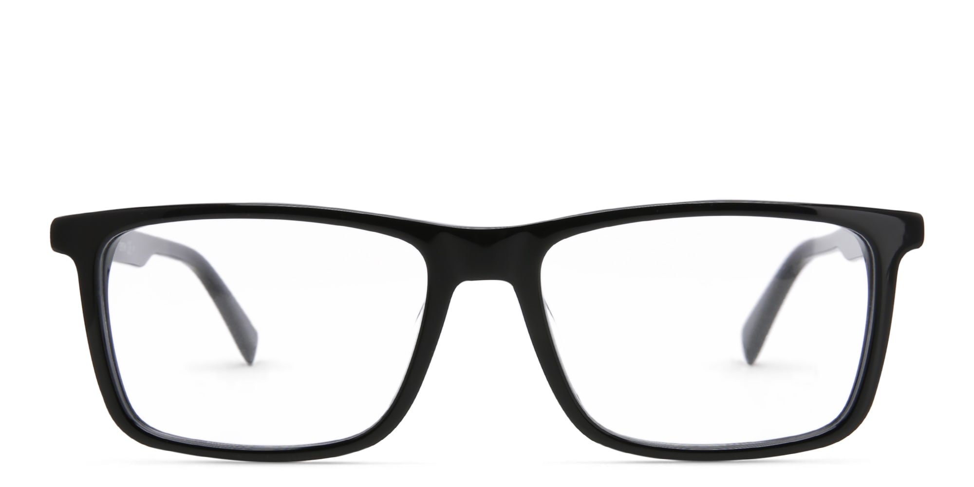 Shop EYE'M Rectangle Eyeglasses in Black online.