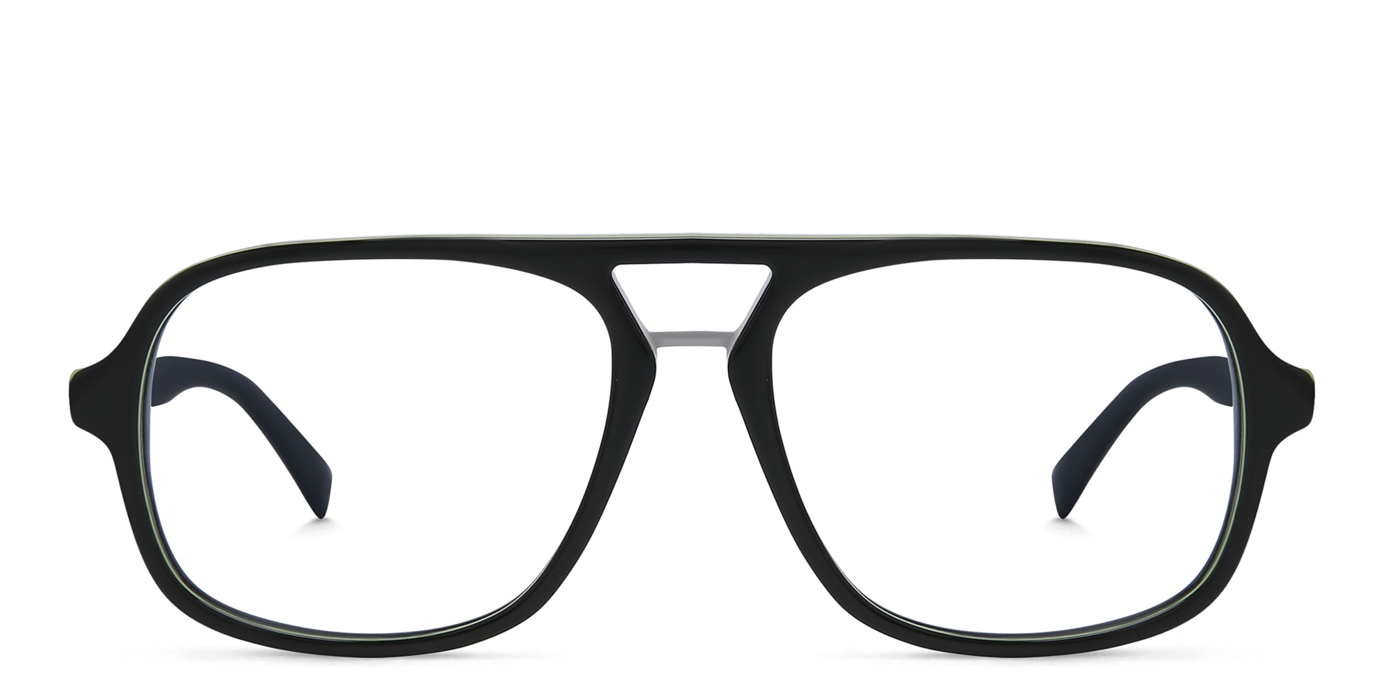 تسوق نظارة طبية أفياتور EYE'M بلون Black أونلاين.
