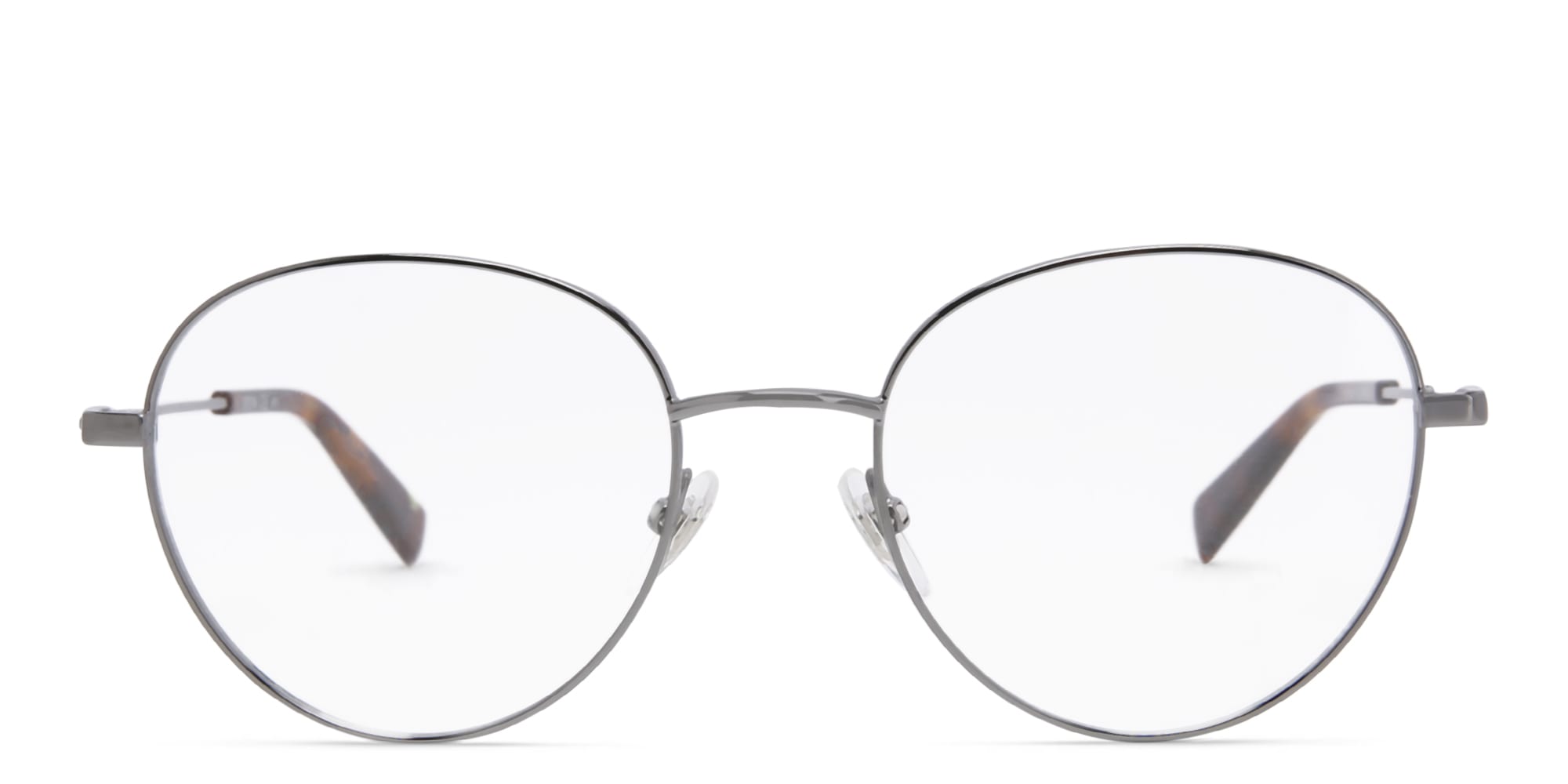 Shop EYE'M Unisex Round Eyeglasses in Gunmetal online.