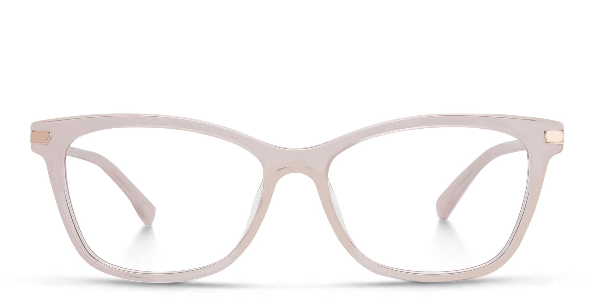 Shop EYE'M Cat Eye Eyeglasses in Nude online.