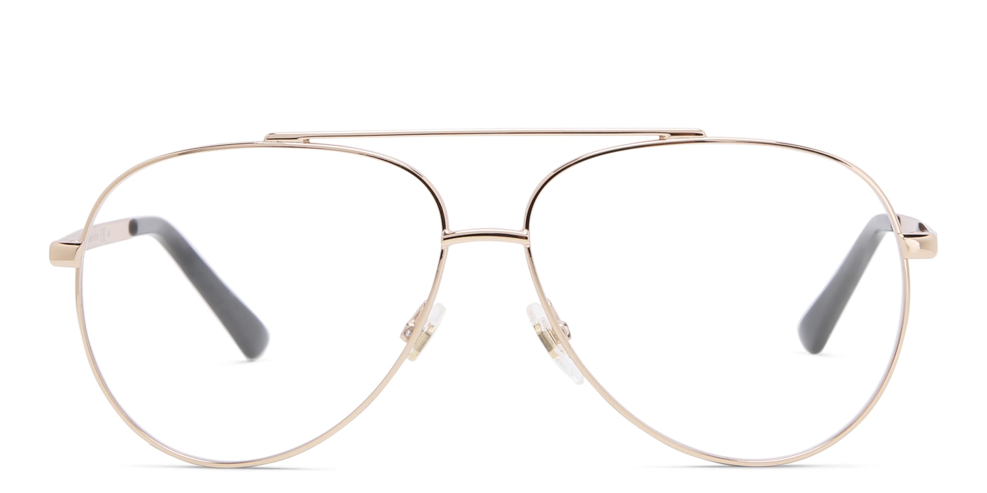 تسوق نظارة طبية أفياتور كبيرة EYE'M بلون Rose Gold أونلاين.
