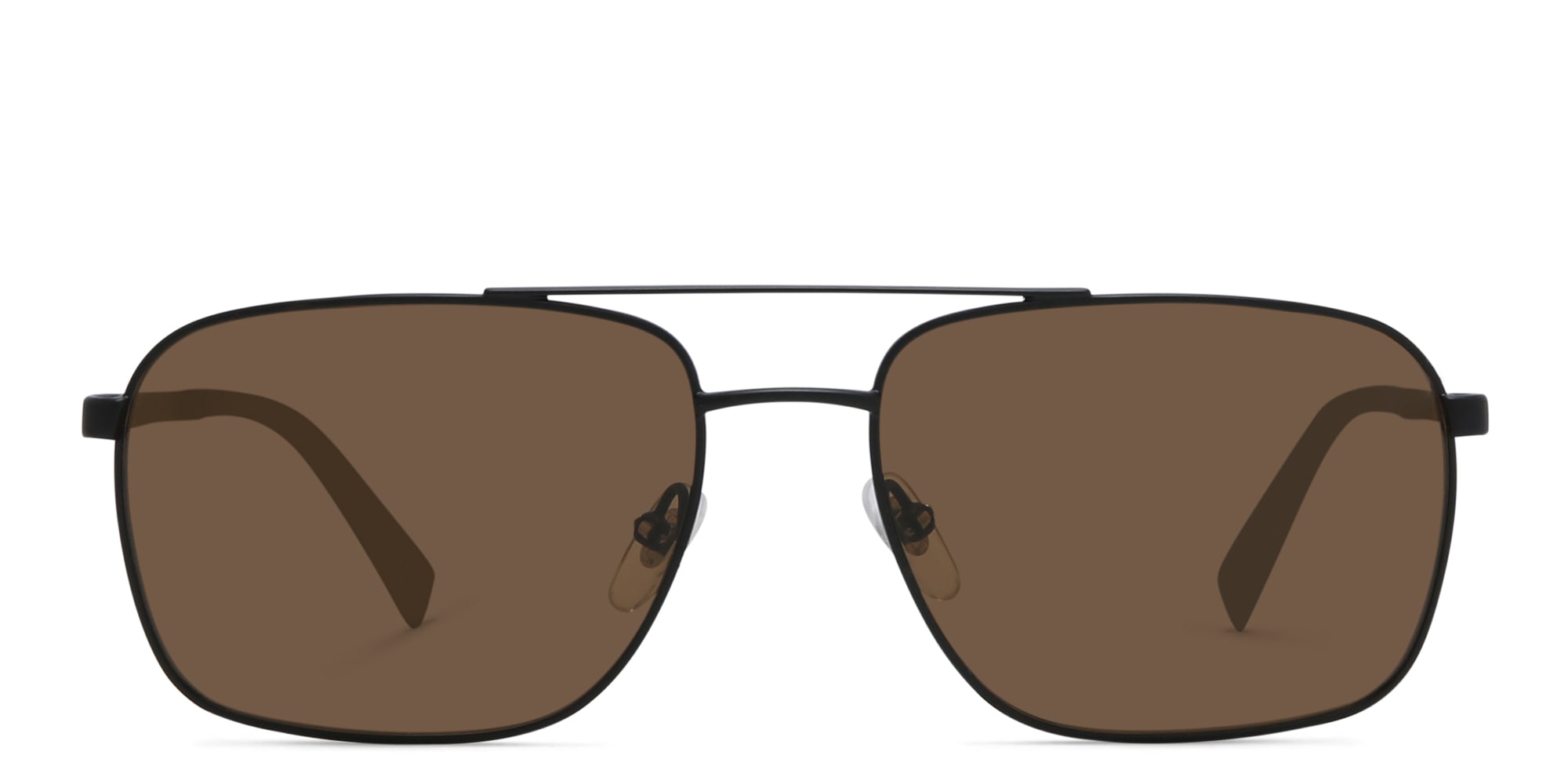 Shop EYE'M Square Sunglasses in Black online.