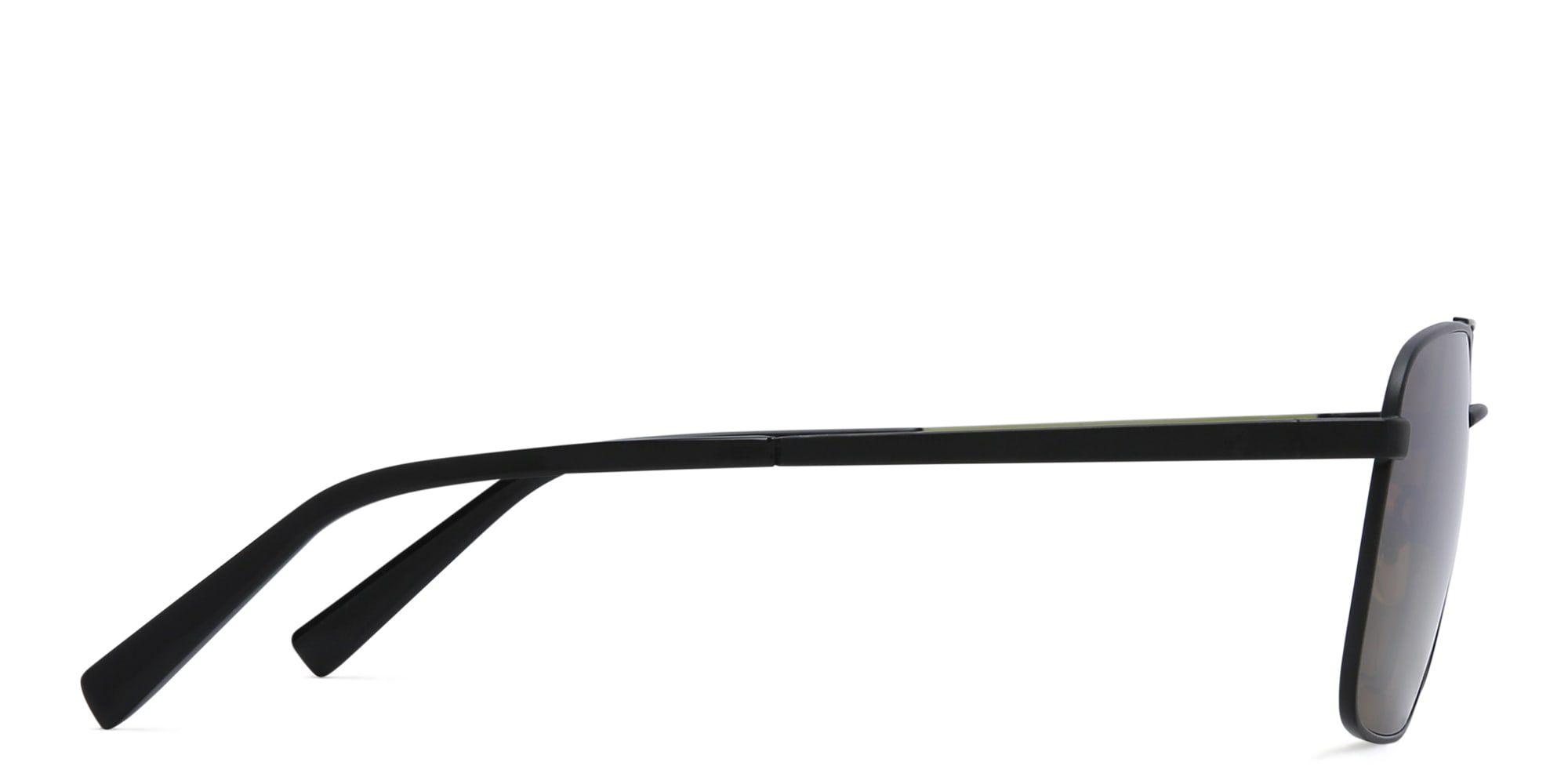 Shop EYE'M Square Sunglasses in Black online.