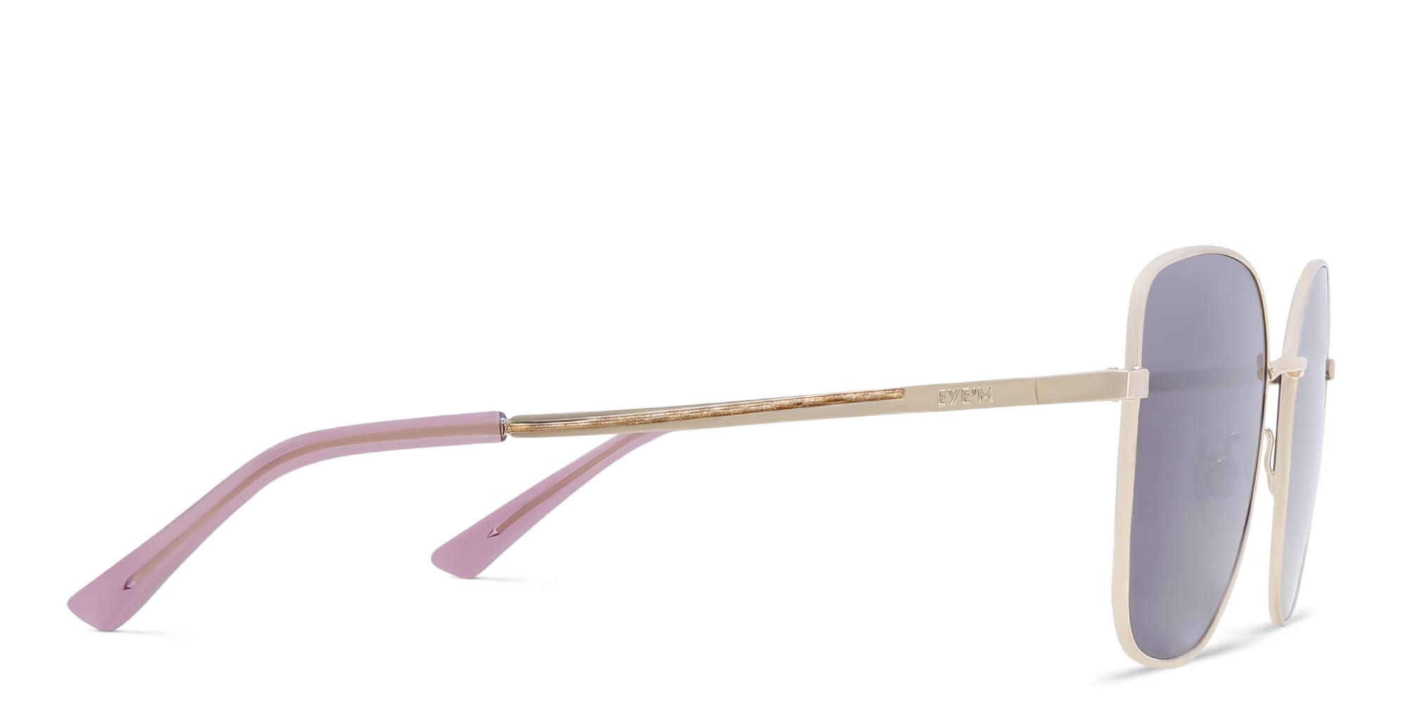 Shop EYE'M Cat Eye Sunglasses in Gold online.
