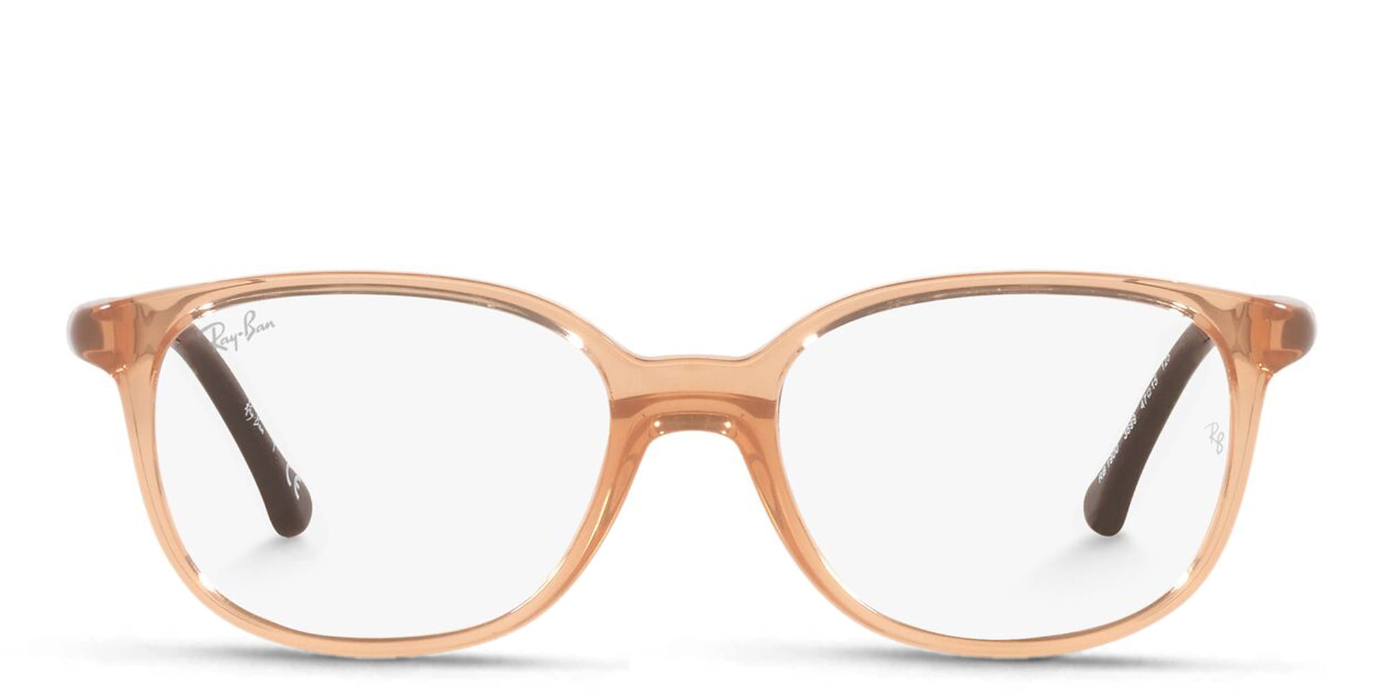 تسوق نظارة طبية بإطار مربع للأطفال راي بان جونيور بلون Transparent Brown أونلاين.