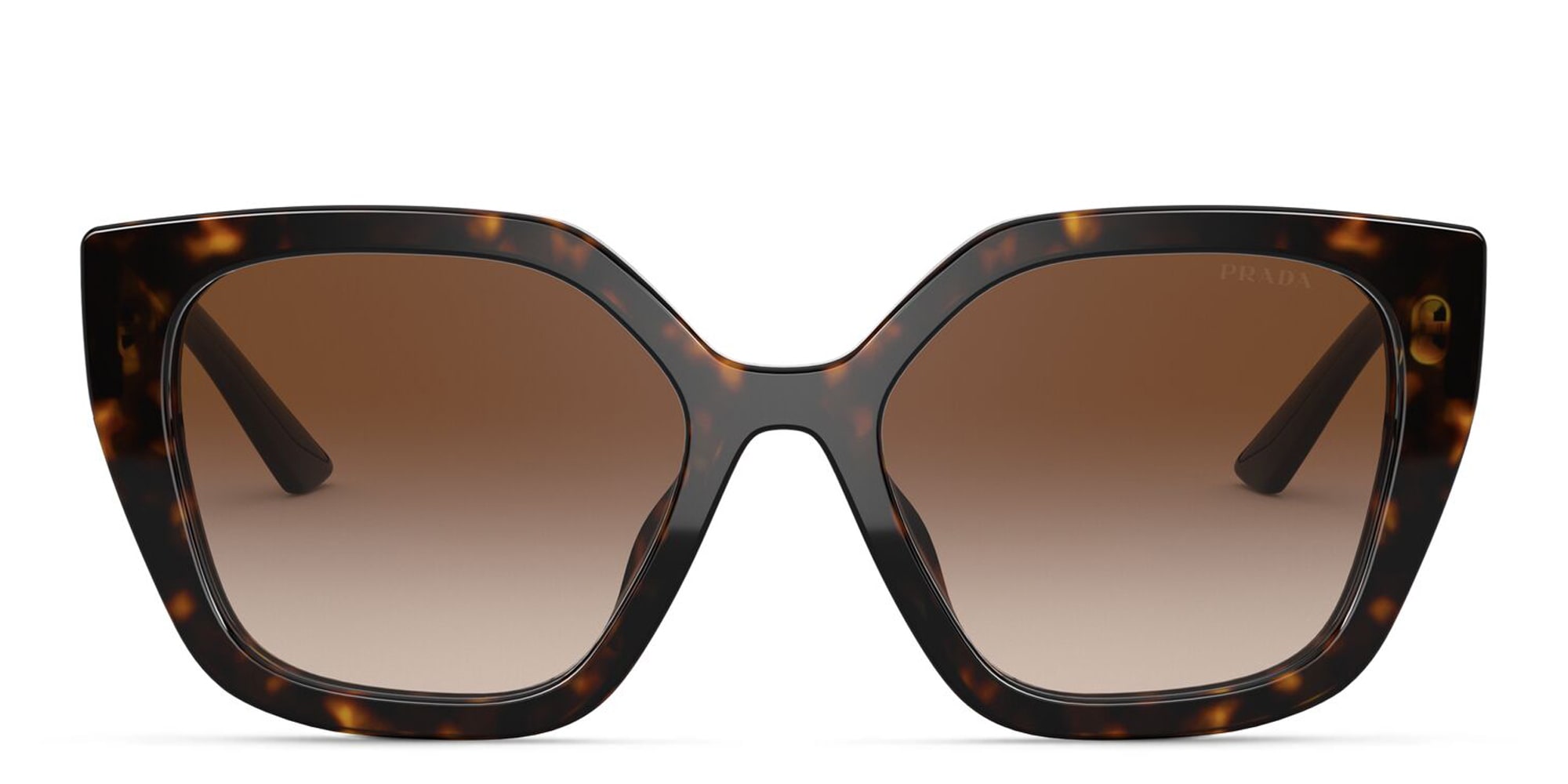 Shop PRADA Cat Eye Sunglasses in Havana online.