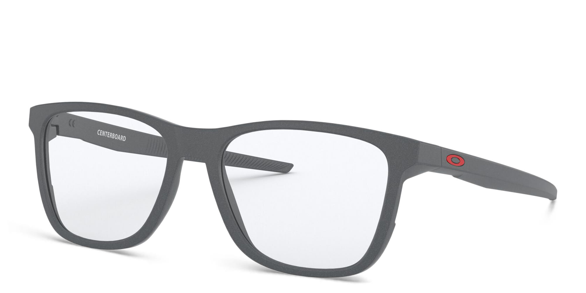 تسوق نظارات طبية سنتربورد بإطار مربّع اوكلي بلون Satin Light Steel أونلاين.