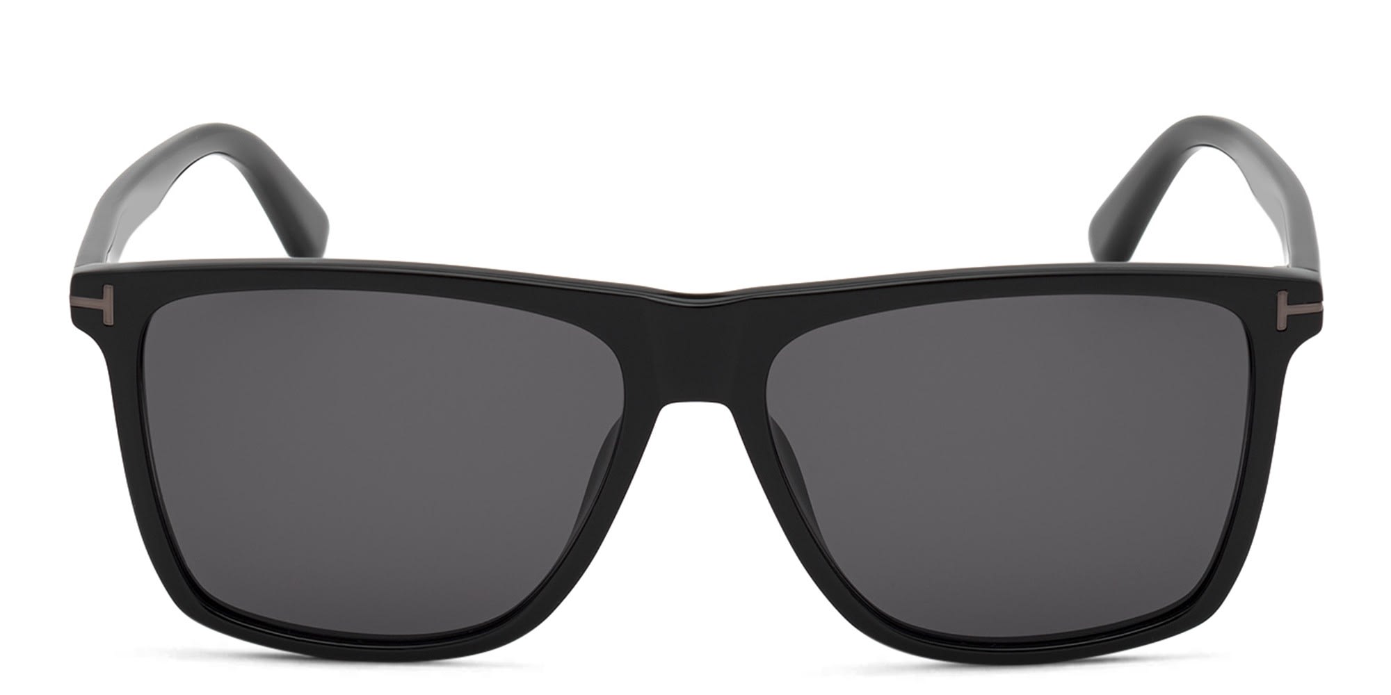 Shop TOM FORD Square Sunglasses in Shiny Black online.