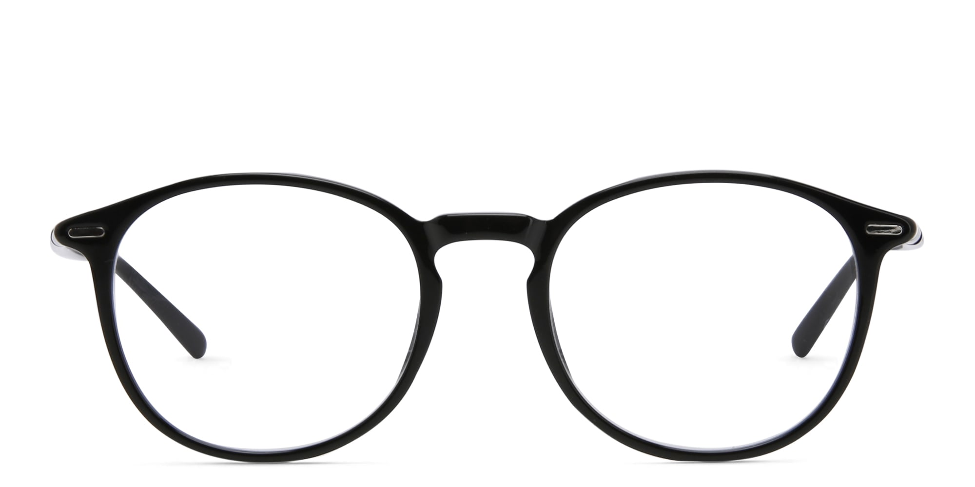 Shop EYE'M Round Eyeglasses in Black online.